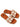 Bibi Lou sandali cuoio con fascia intrecciata