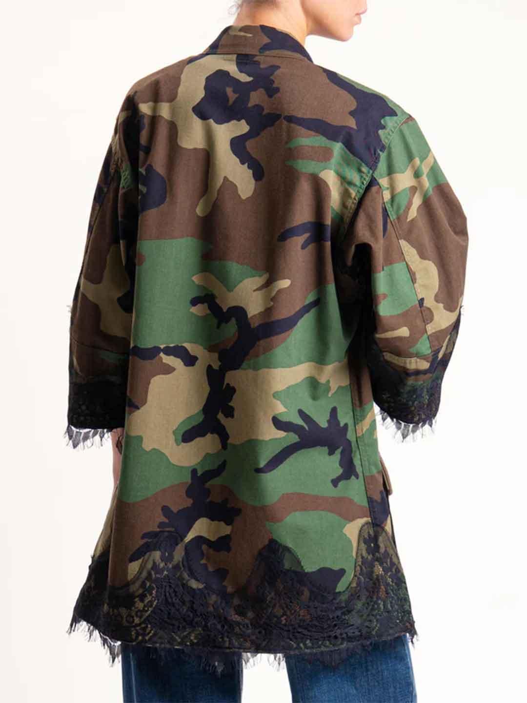 Tensione In giacca verde militare 37606 VERDE MILITARE TENSIONE IN