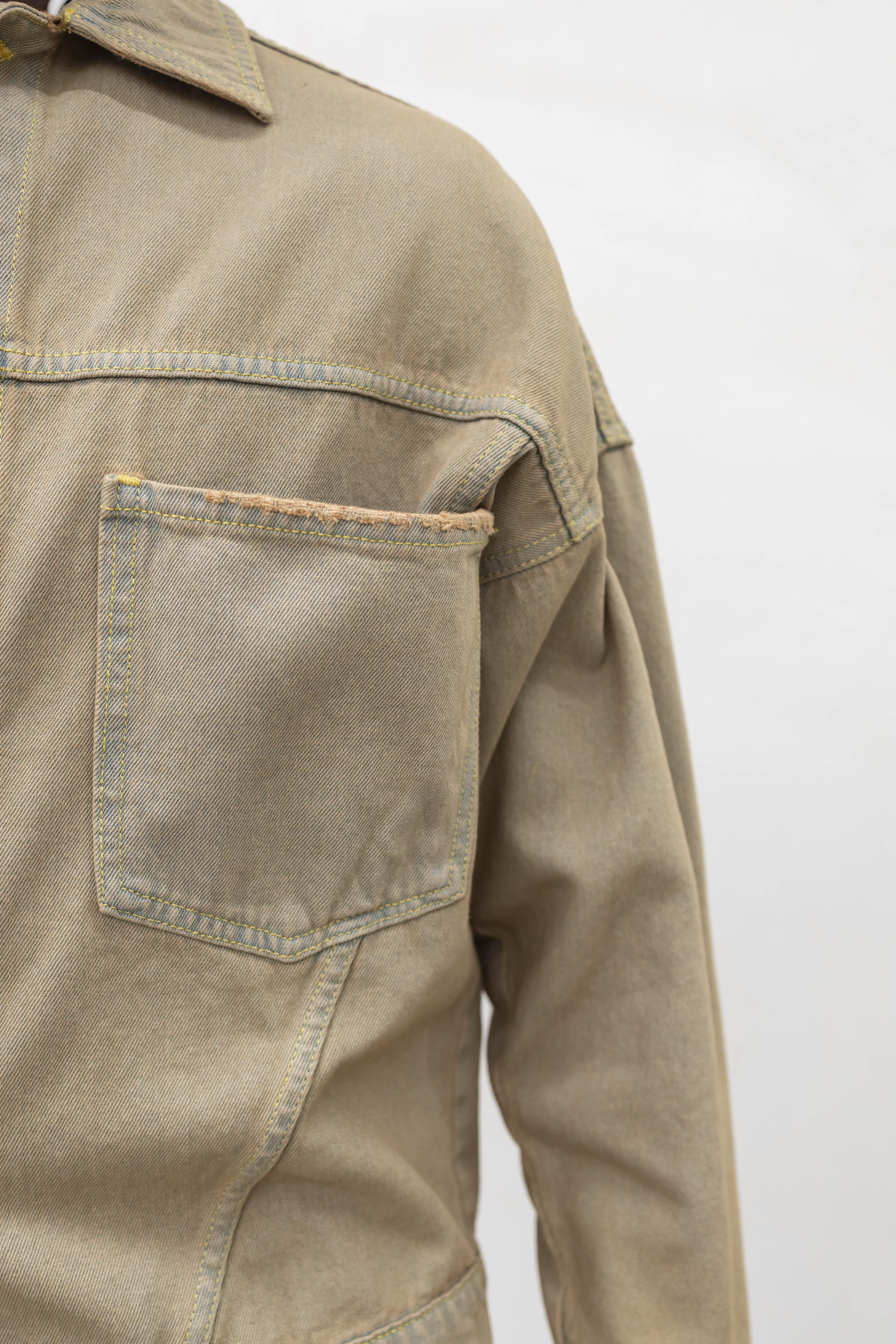 Present Day coordinato beige in denim PRS013 BEIGE PRESENT DAY