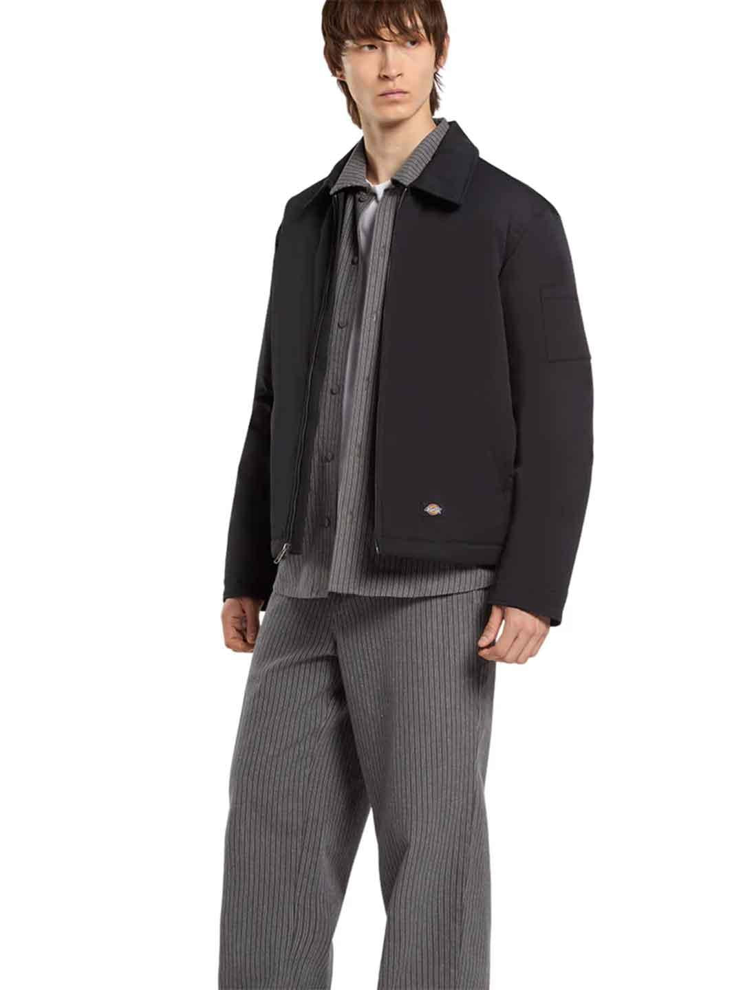 Dickies Eisenhower piumino nero DK0A87O6BLK NERO DICKIES