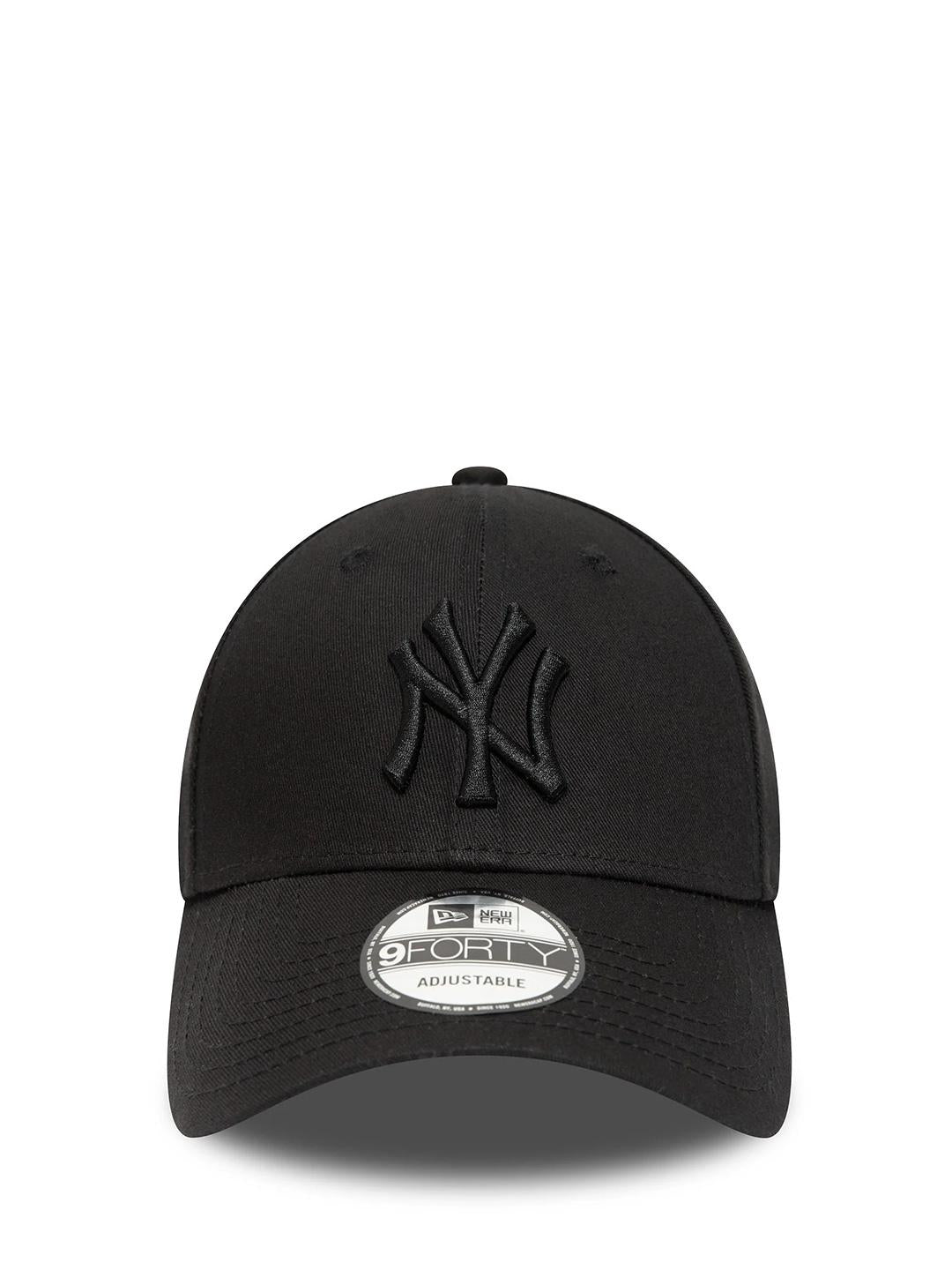 New Era 9Forty cappello nero con logo nero 80468932 NERO NEW ERA