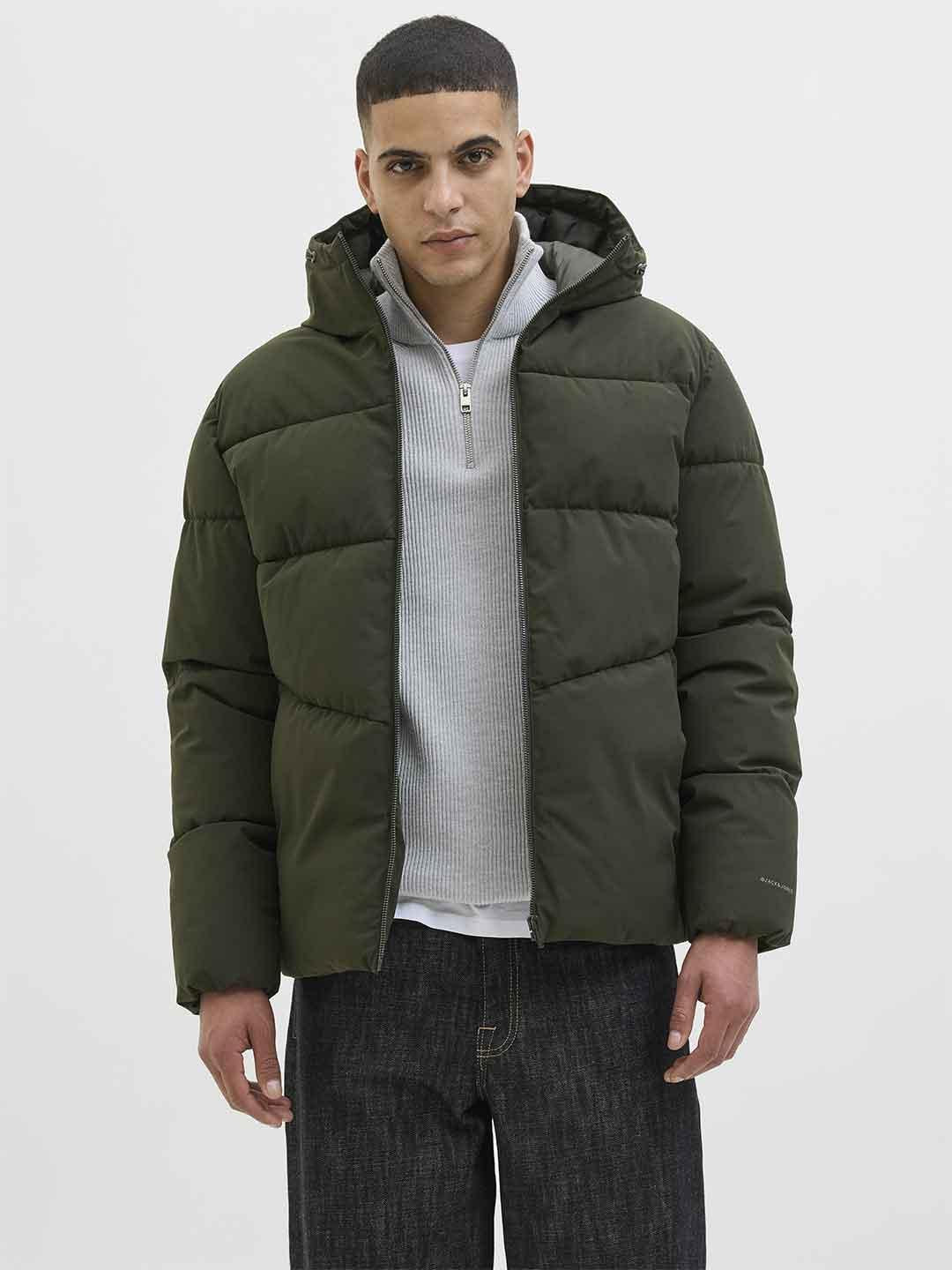 Jack & Jones giubbino verde 12283517 VERDE JACK & JONES