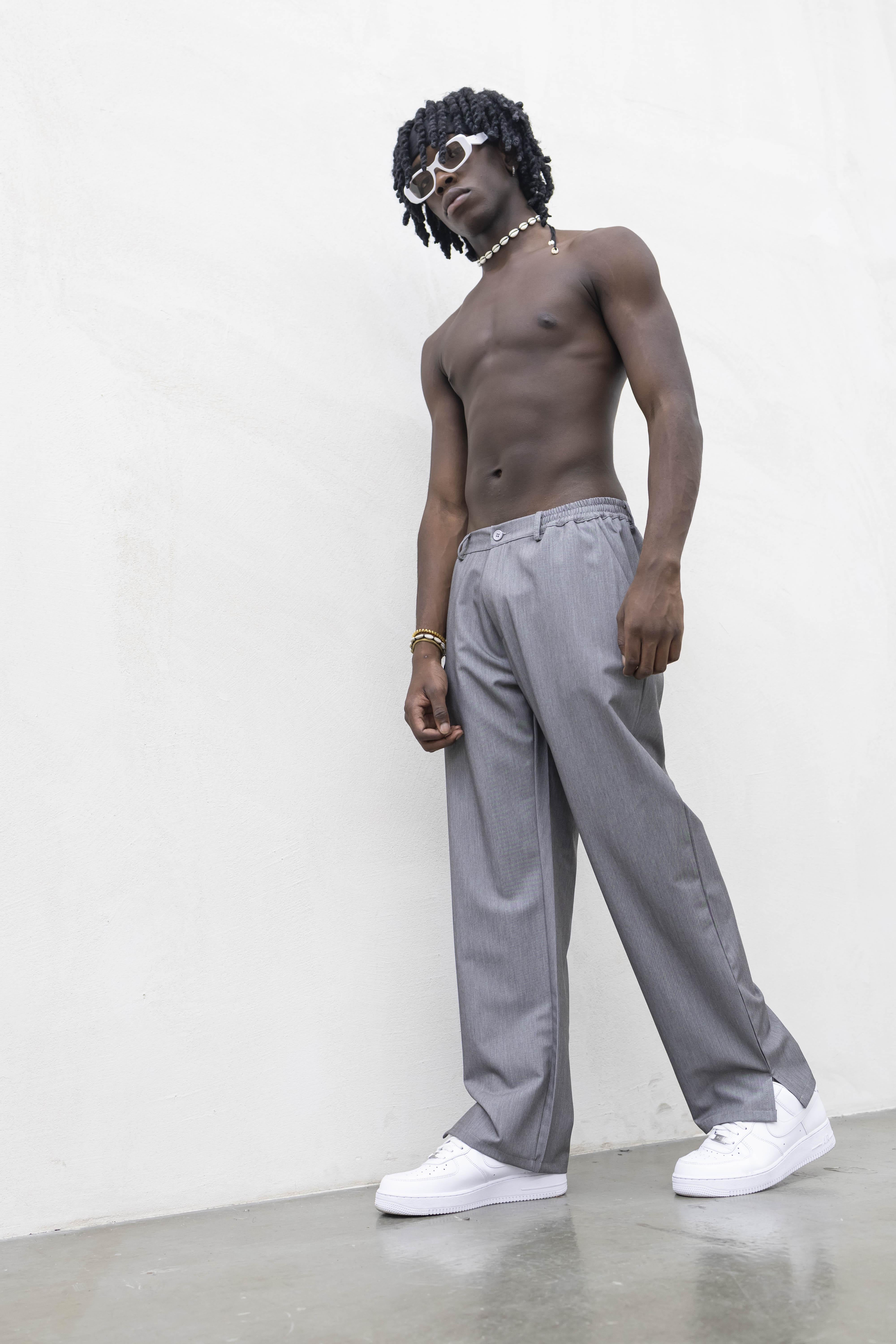 Tokyo pantaloni grigio simply con spacchetti TKO003 GRIGIO TOKYO