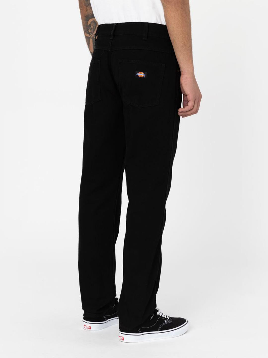 Dickies Thomasville pantaloni nero in denim DK0A4XYR NERO DICKIES