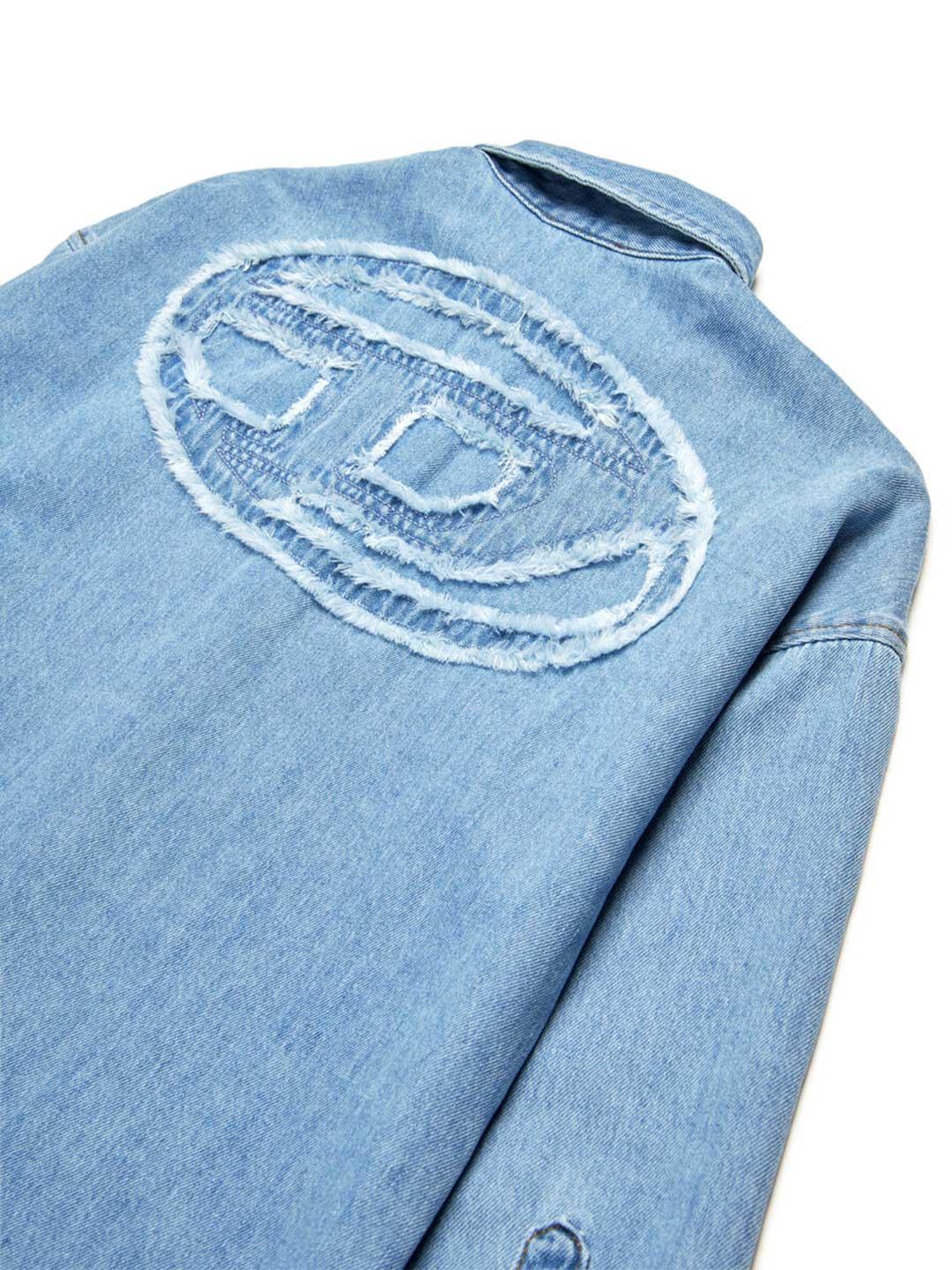 Diesel Ckama camicia in jeans J02307 KXBNK JEANS DIESEL