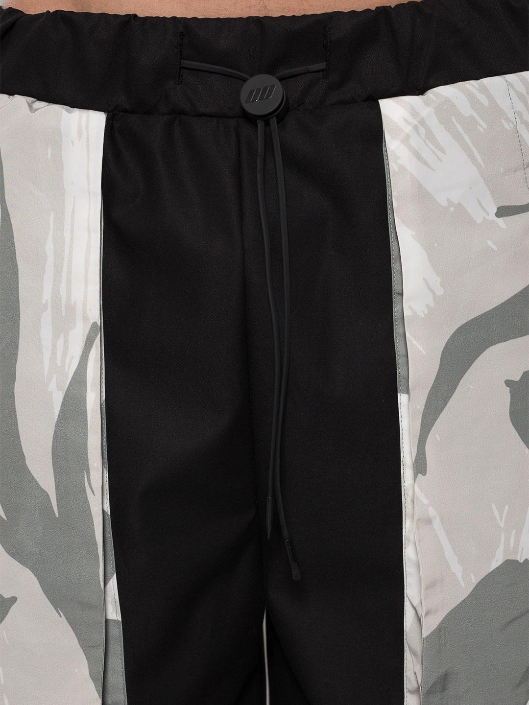 Numero 00 bermuda nero con tasconi in contrasto 22354 NERO NUMERO 00