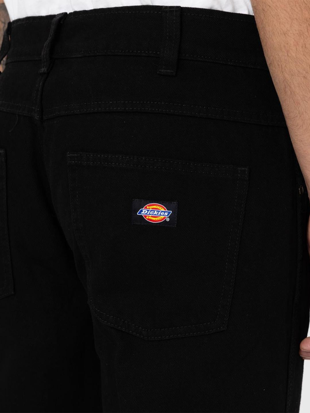 Dickies Thomasville pantaloni nero in denim DK0A4XYR NERO DICKIES