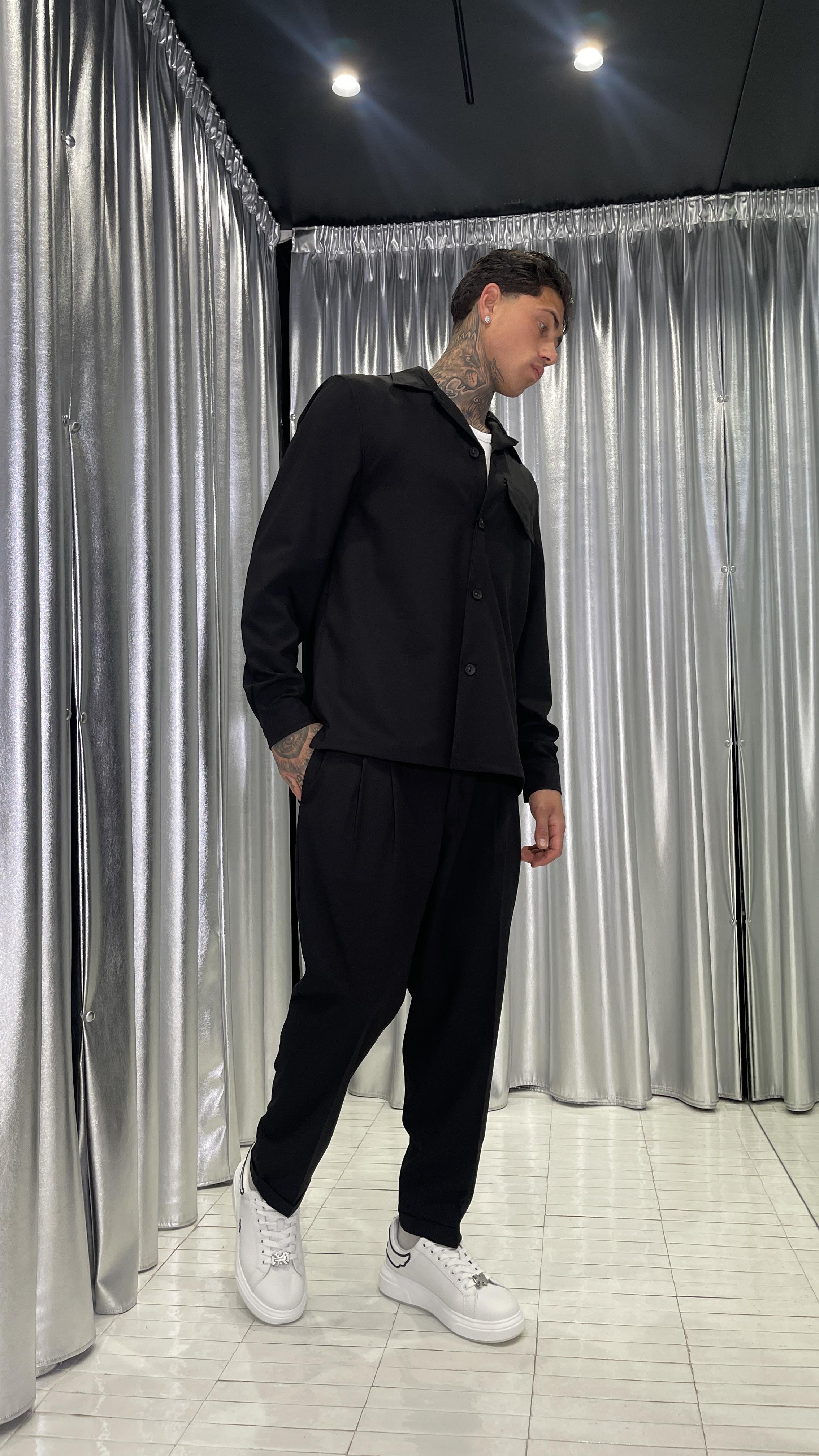 Pret A Porter camicia nero 70008 NERO PRET A PORTER