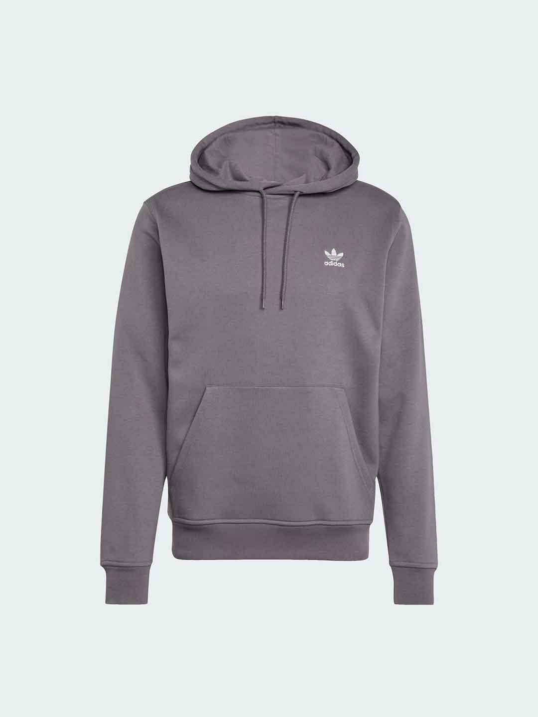 Adidas felpa grigio con cappuccio JW1063 GRIGIO ADIDAS