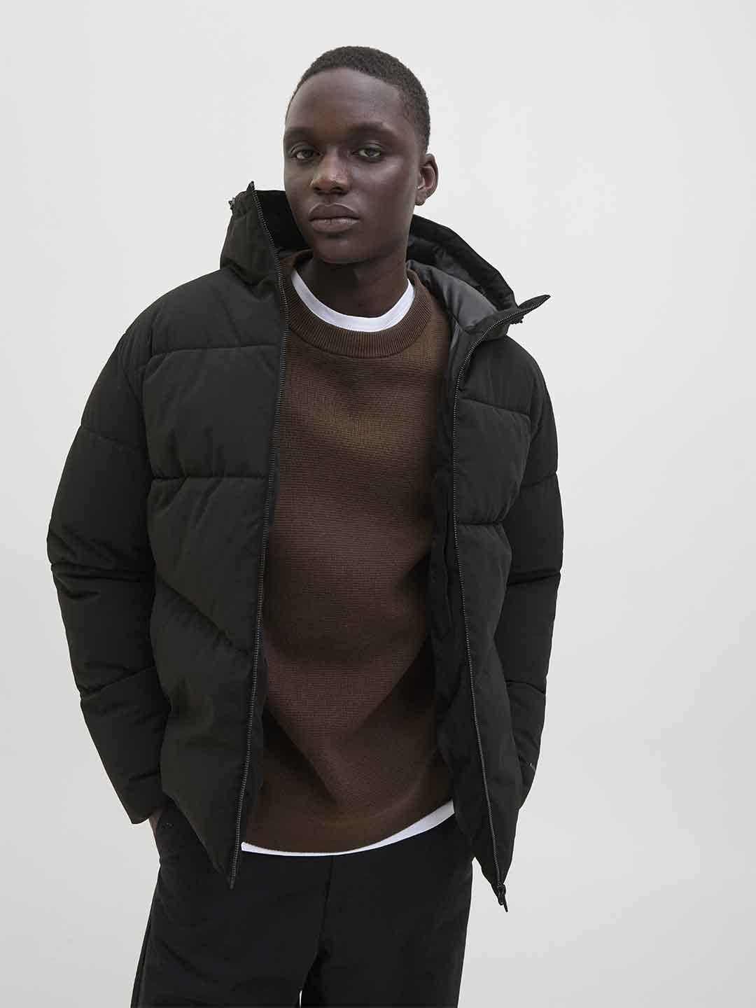 Jack & Jones giubbino nero 12283517 NERO JACK & JONES