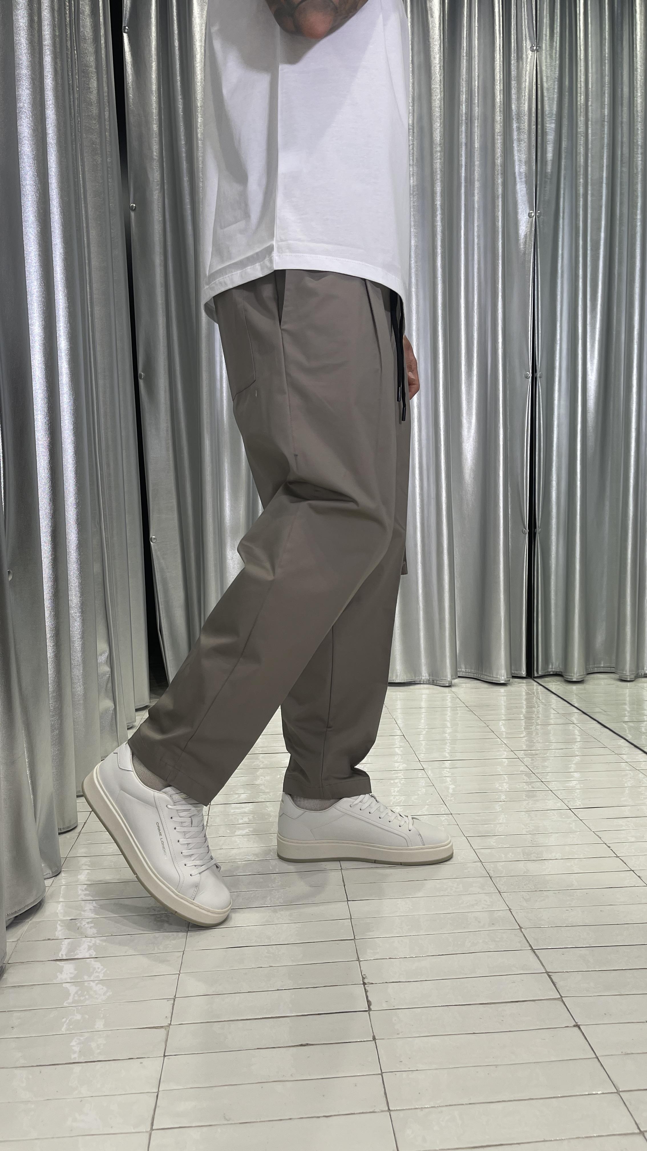 Gavroche pantaloni beige con chiave 2053 BEIGE GAVROCHE