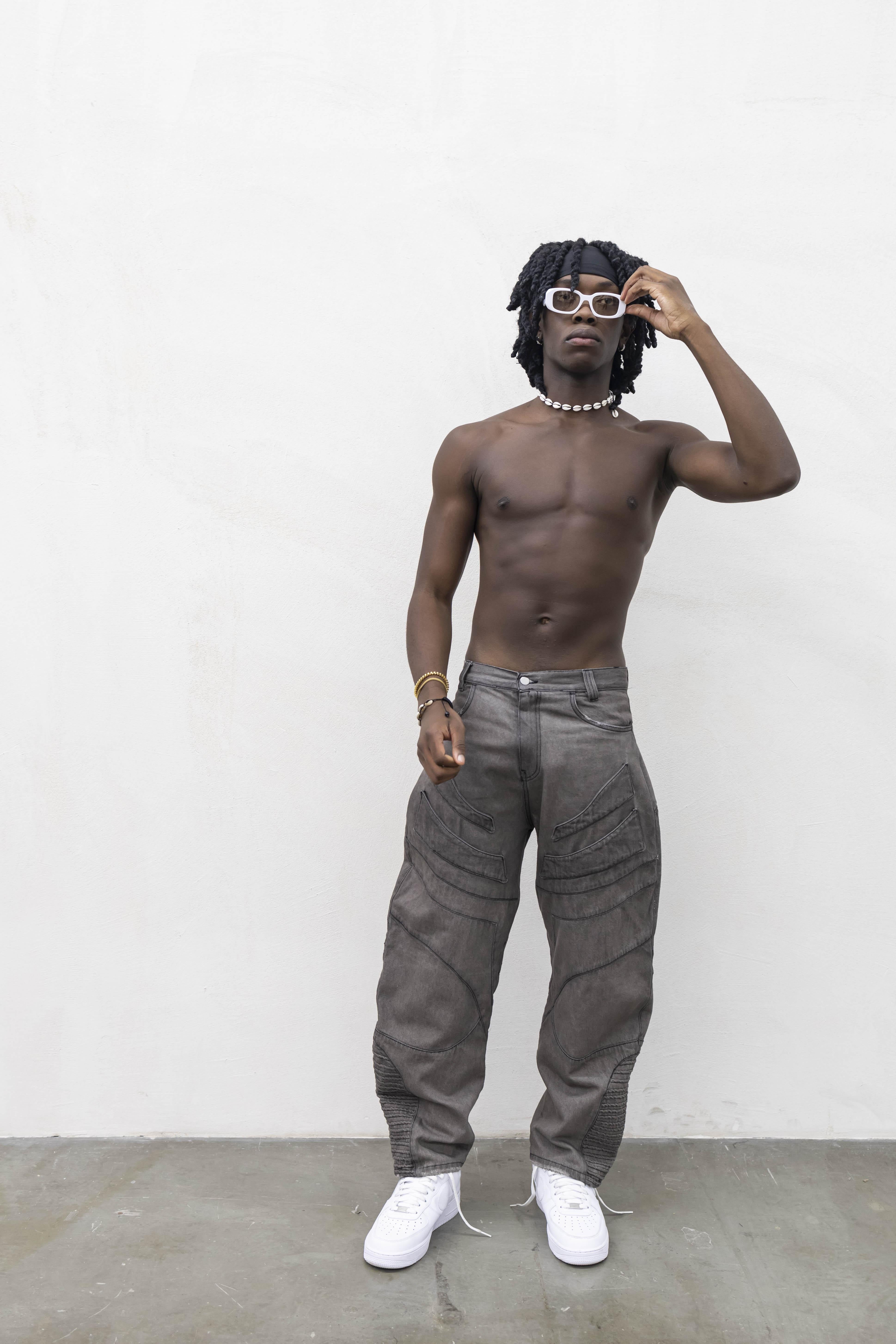 Present Day jeans marrone robot PRS014 MARRONE PRESENT DAY