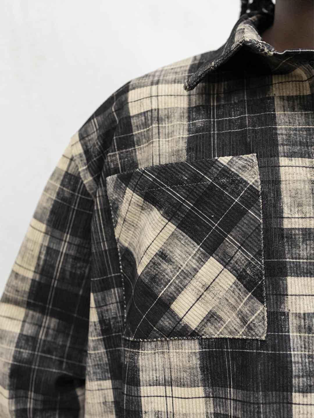 Present Day camicia beige a righe PRS063 BEIGE PRESENT DAY