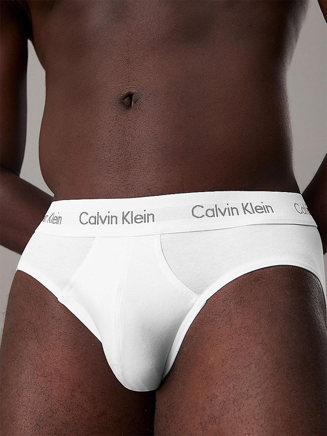 Calvin Klein slip bianco box da 3 0000U2661G BIANCO CALVIN KLEIN