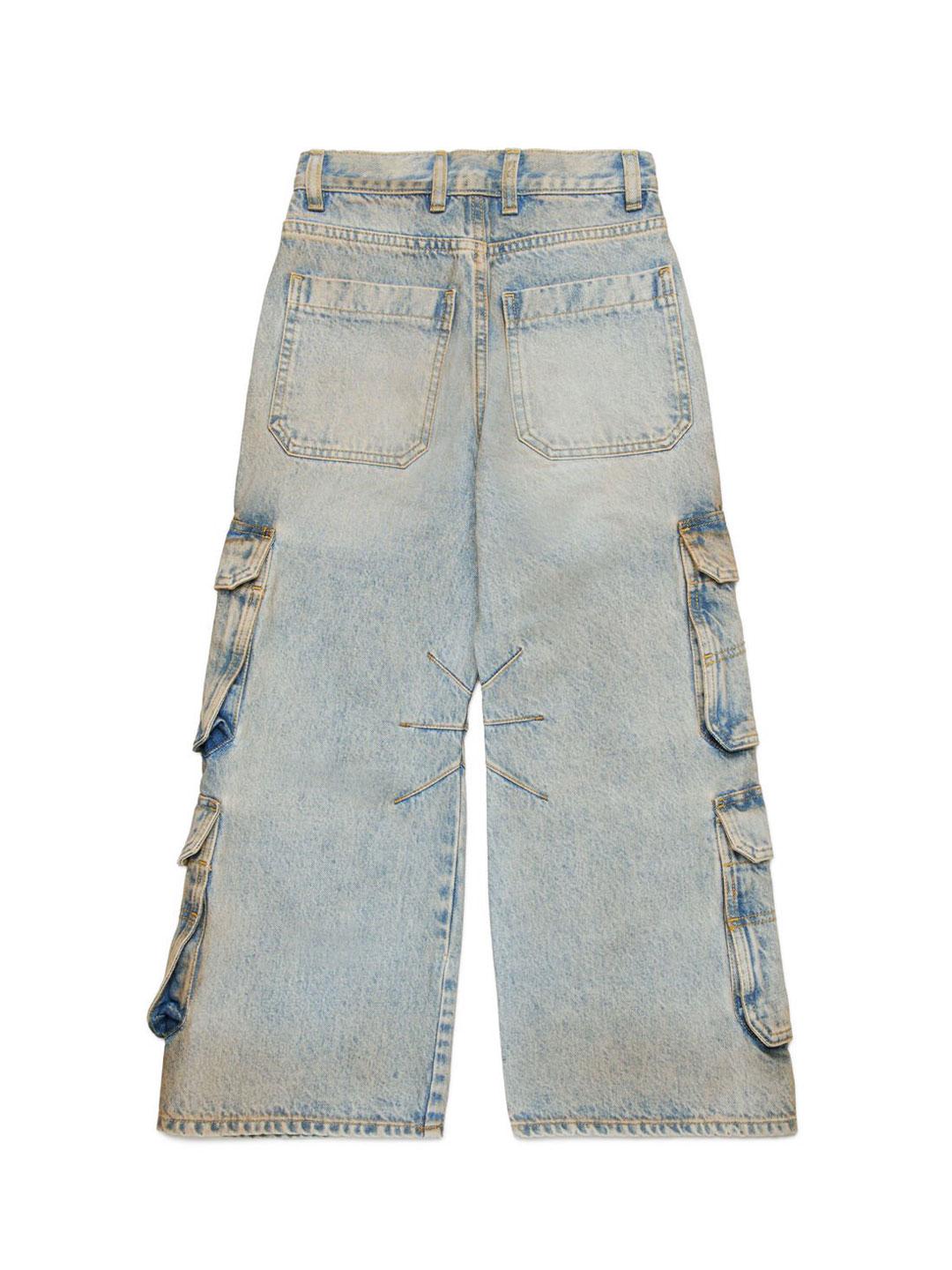 Diesel D-Argjx jeans cargo J02164 KXBNF JEANS DIESEL