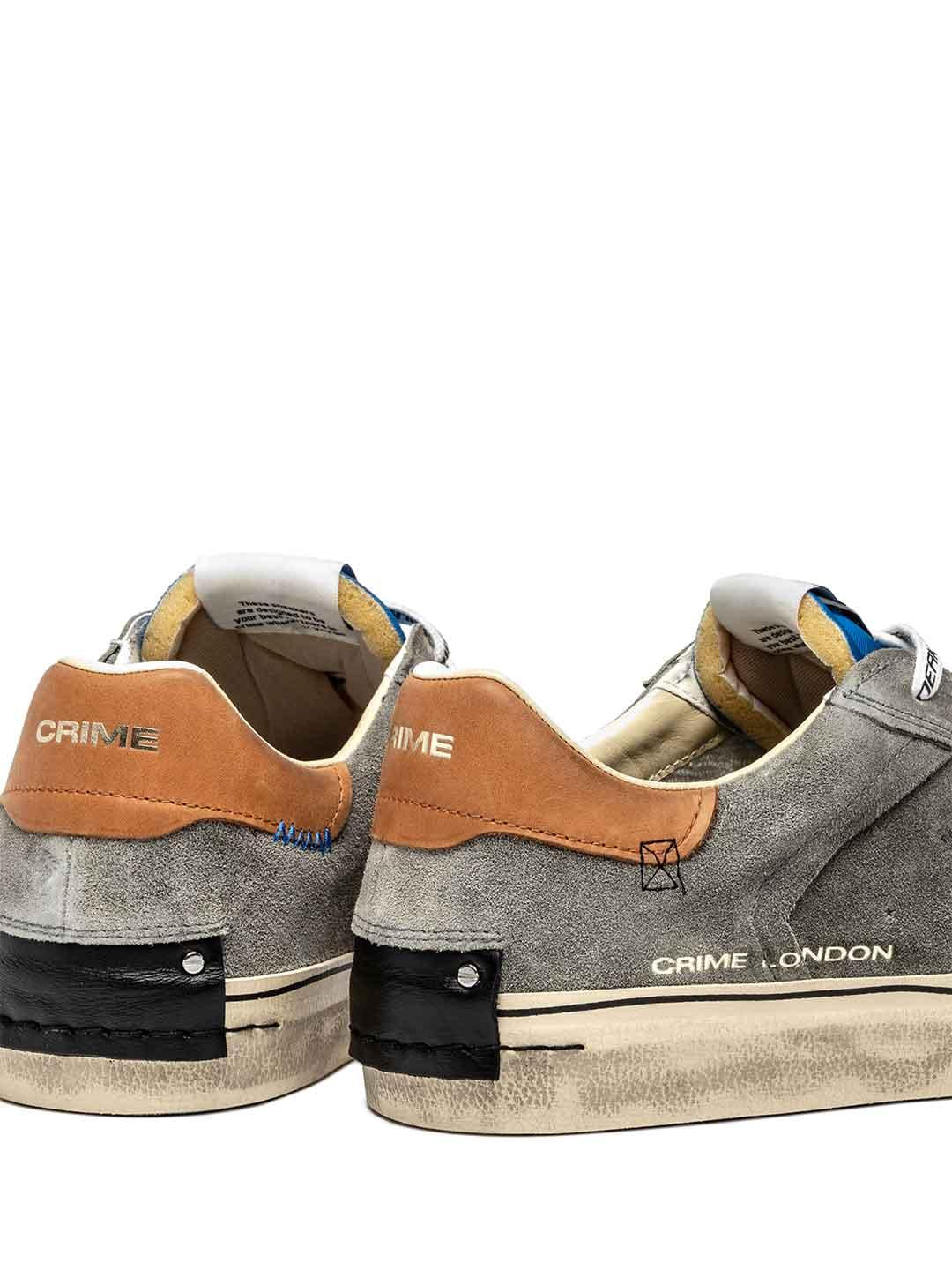 Crime Deconstructed sneakers grigio 11032 GRIGIO CRIME