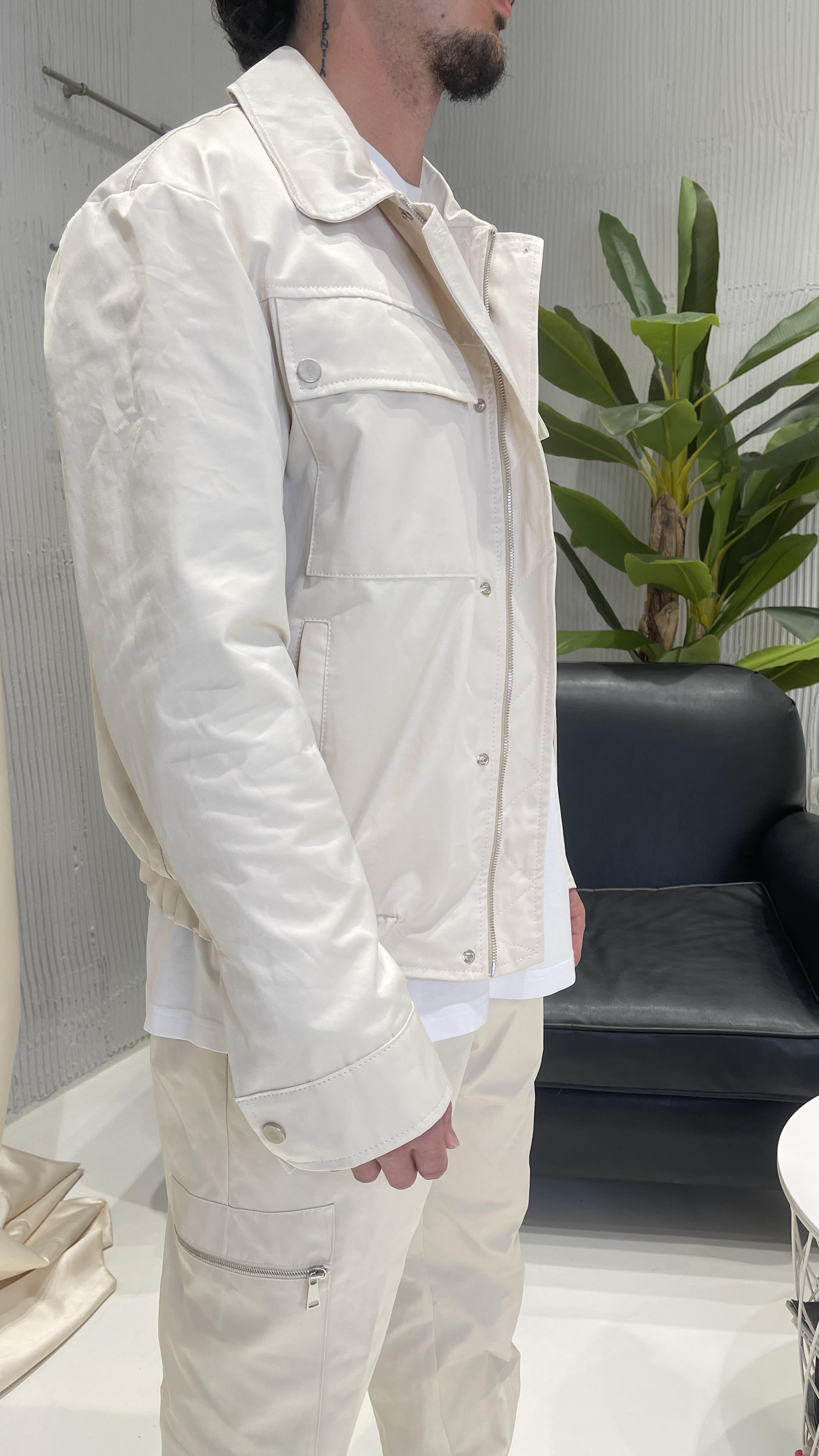 Pret A Porter giubbino panna con tasconi 80012 PANNA PRET A PORTER