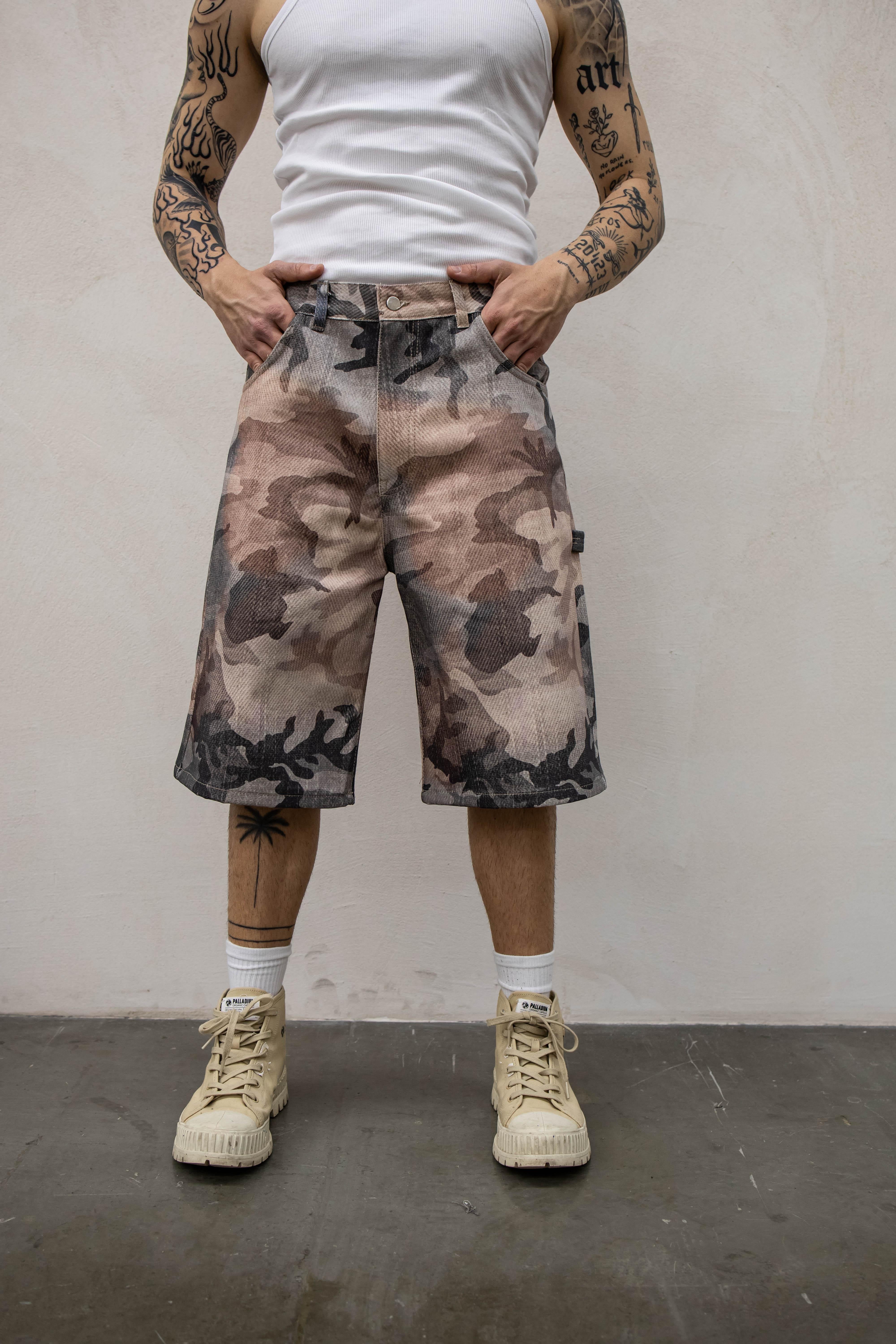 Present Day bermuda beige mimetico PDP047 BEIGE PRESENT DAY