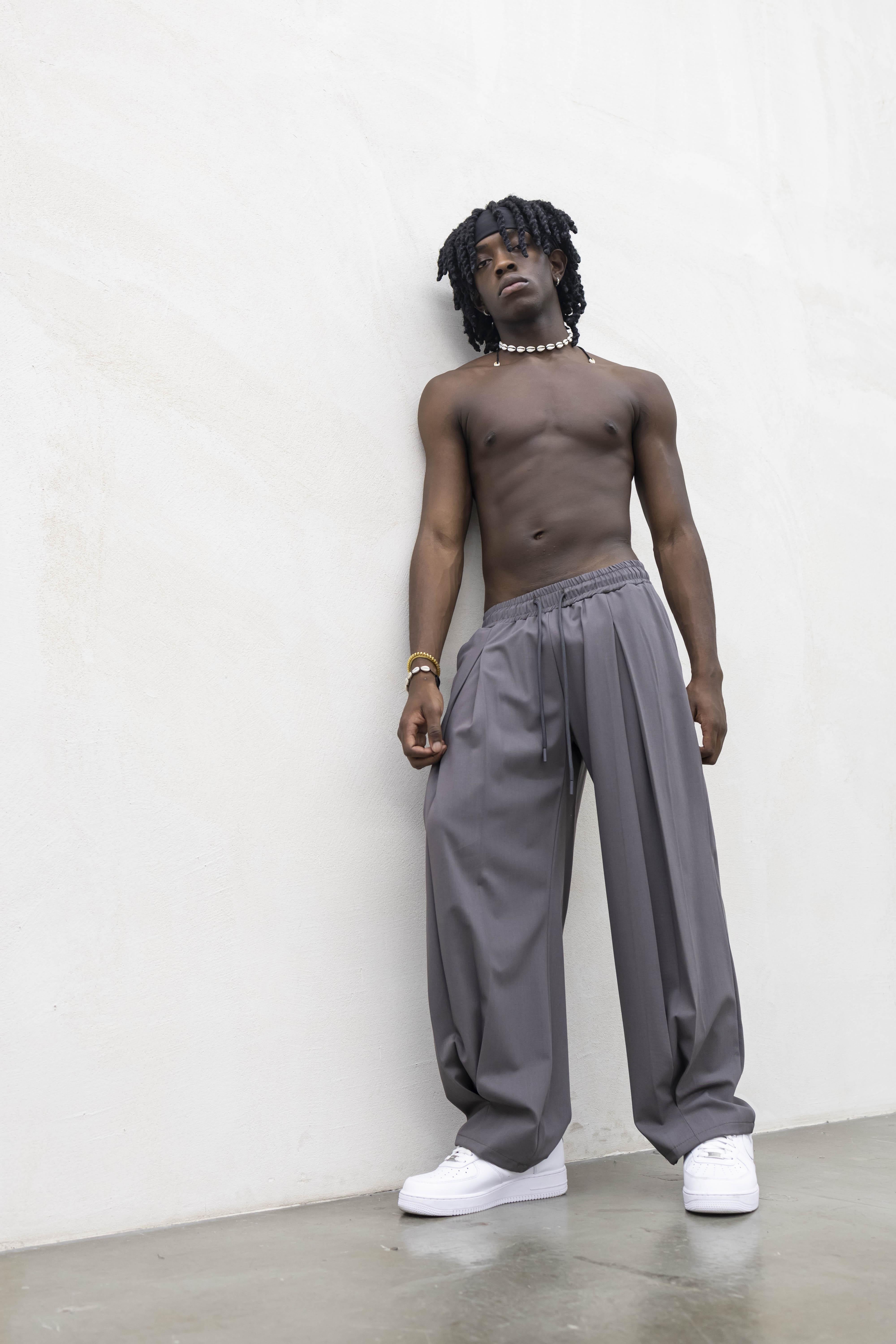 Tokyo pantaloni grigio con deep pences TKO004 GRIGIO TOKYO