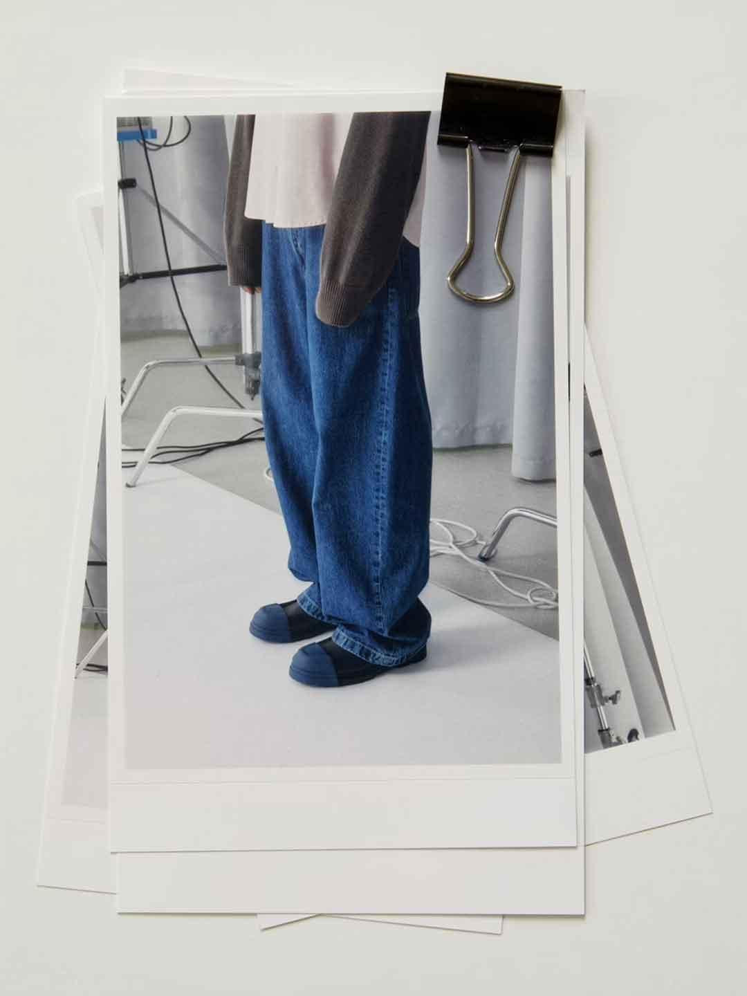 Camper Junction sneakers nero con punta blu K100872 024 NERO CAMPER