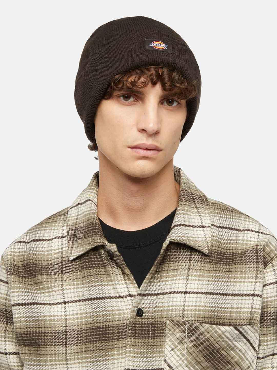 Dickies Gibsland cappello nero con logo DK0A4X7KBLK1 NERO DICKIES