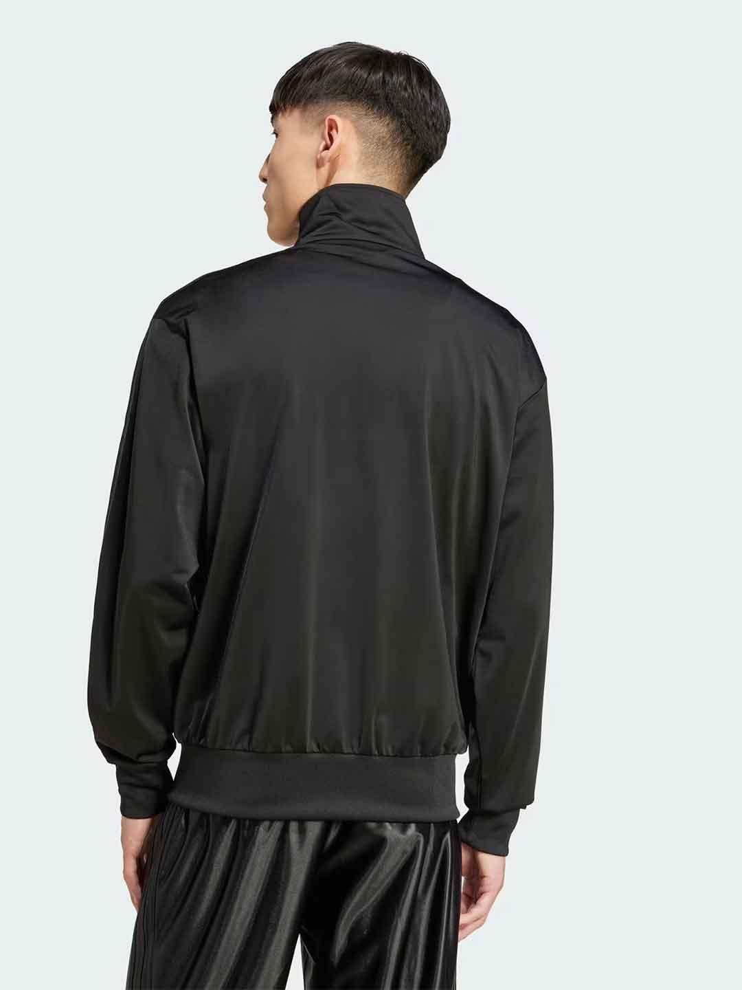 Adidas felpa nero con zip JY1347 NERO ADIDAS