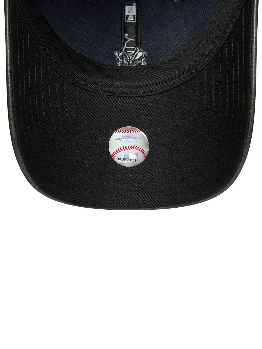 New Era 9TWENTY cappello grigio in pelle 60691332 GRIGIO NEW ERA