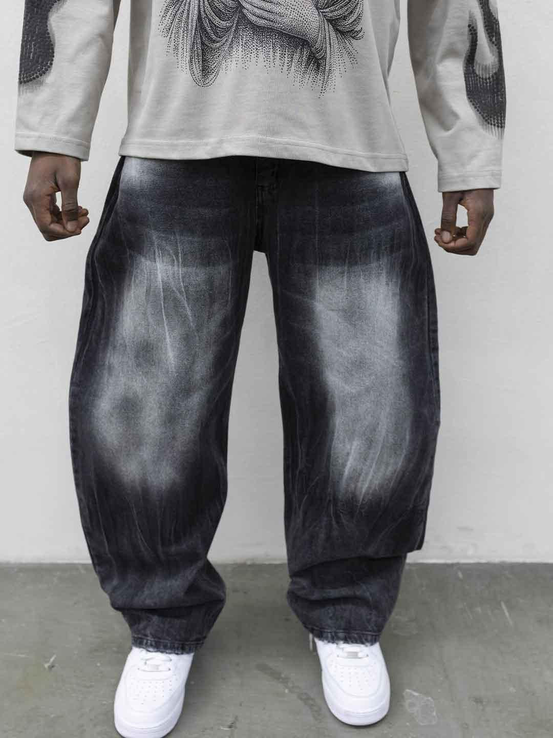 Present Day jeans nero ballon PRS065 NERO PRESENT DAY