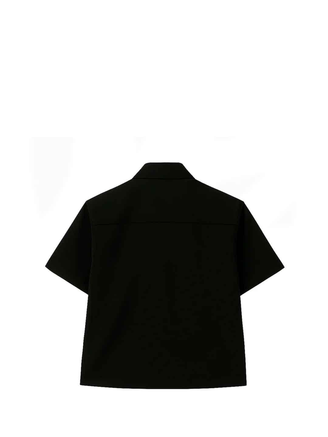 Yes London camicia kids nero con tasca JR6025 NERO YES LONDON