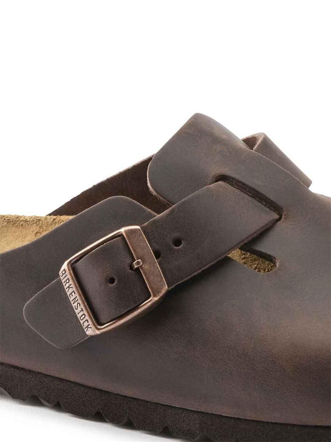 Birkenstock Boston sabot marrone 0860133 MARRONE BIRKENSTOCK