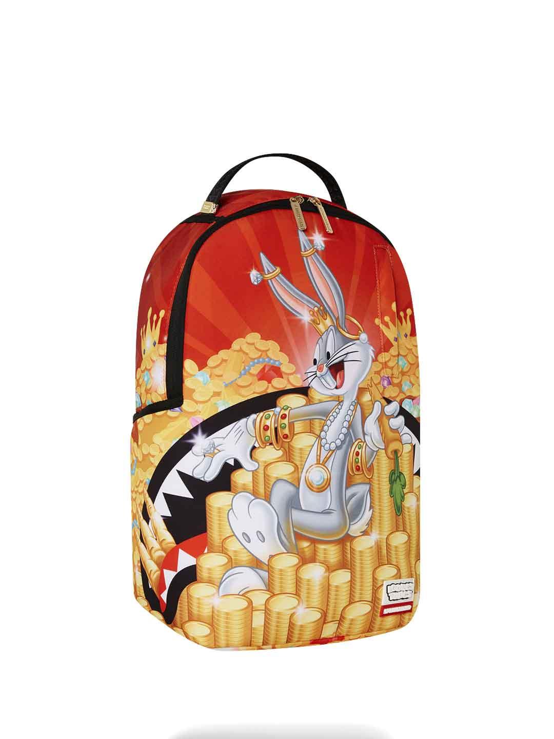 Sprayground Looney Tunes Rich King zaino fantasia Bugs Bunny 910B7322NSZ FANTASIA SPRAYGROUND