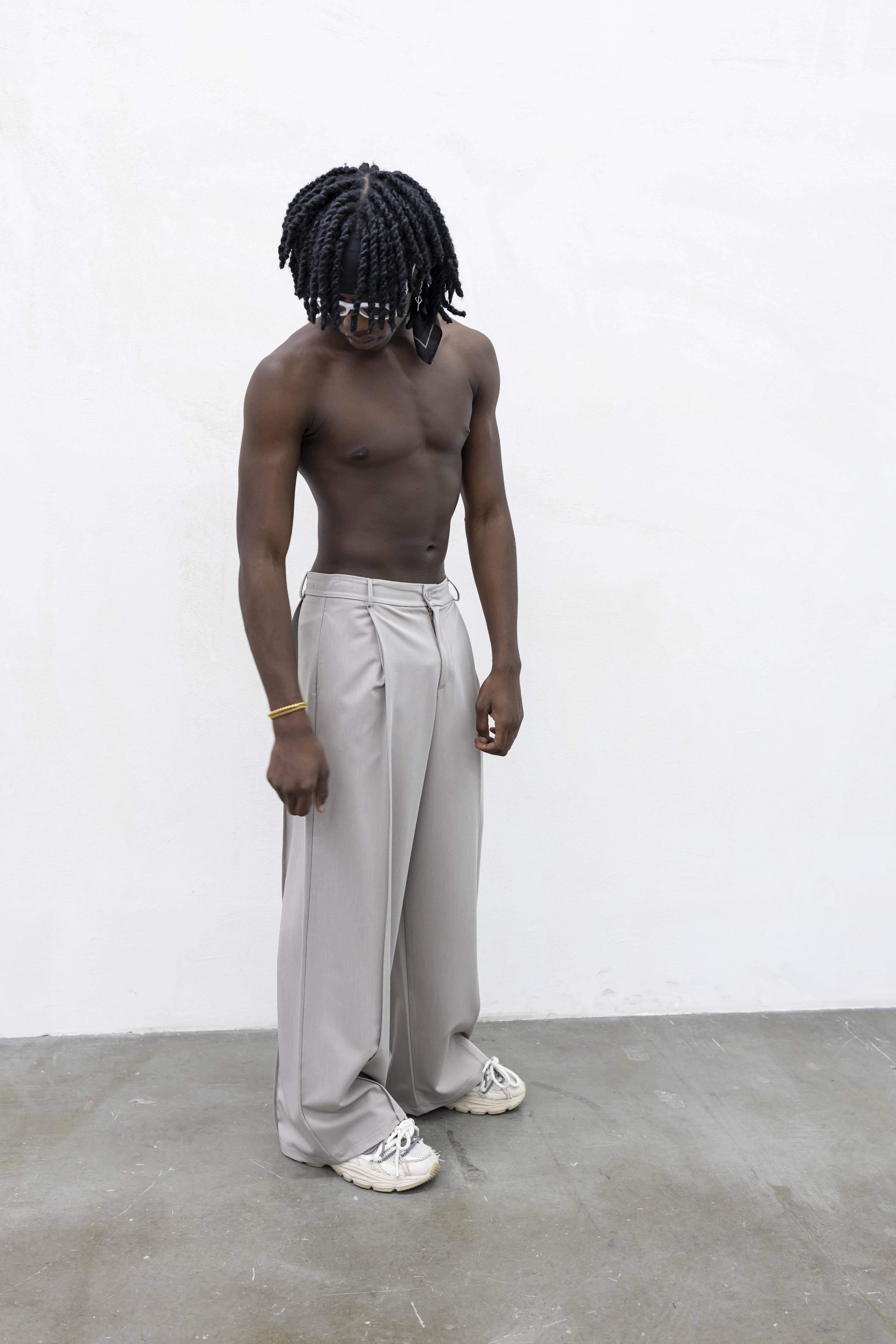 Present Day All Pinces pantaloni beige PRS019 BEIGE PRESENT DAY