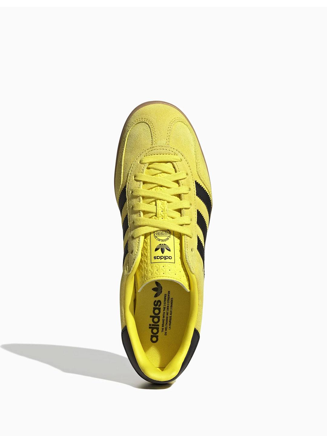 Adidas Gazelle Indoor sneakers giallo e nero JR6303 GIALLO ADIDAS