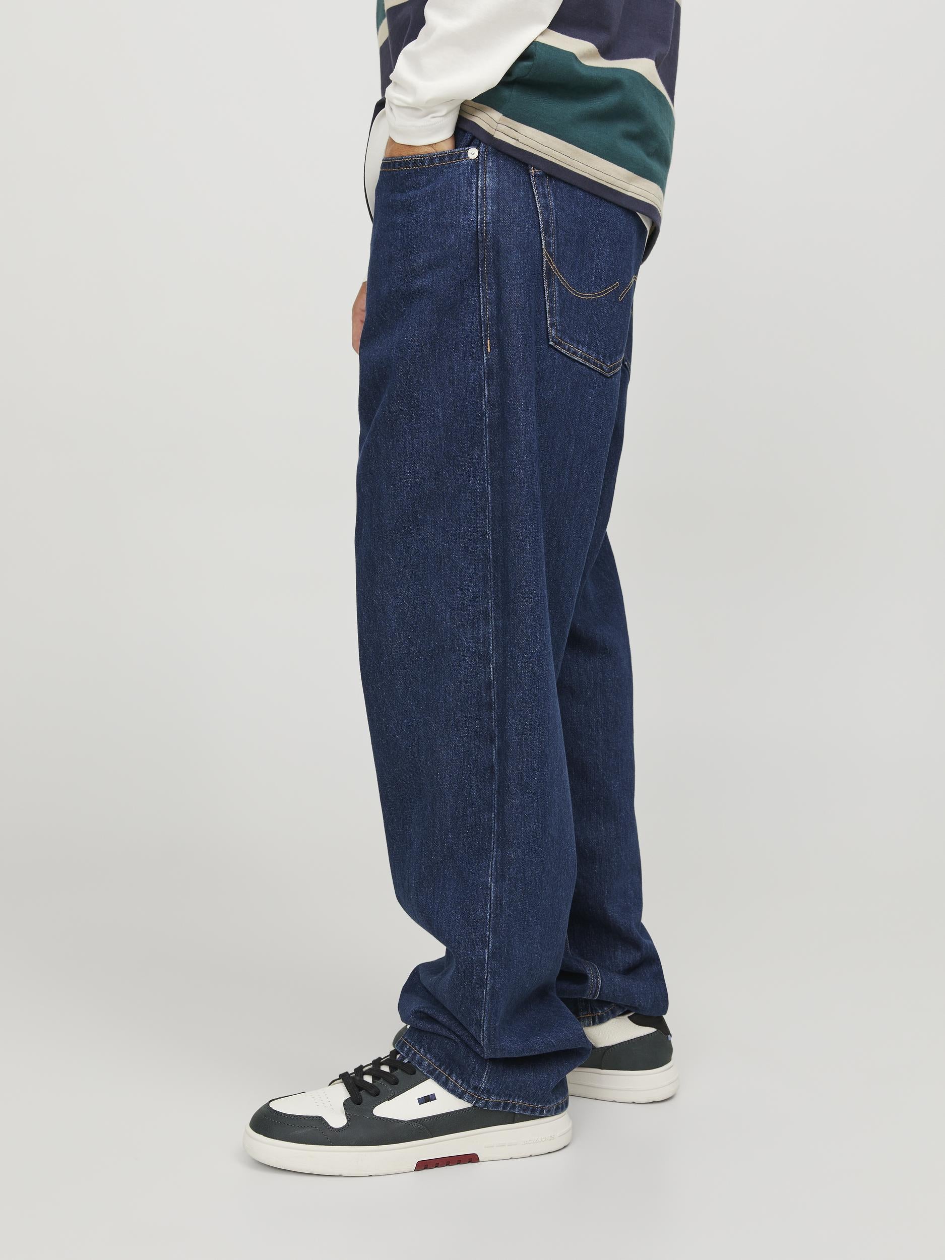 Jack & Jones jeans blu loose fit 12249028 BLU JACK & JONES