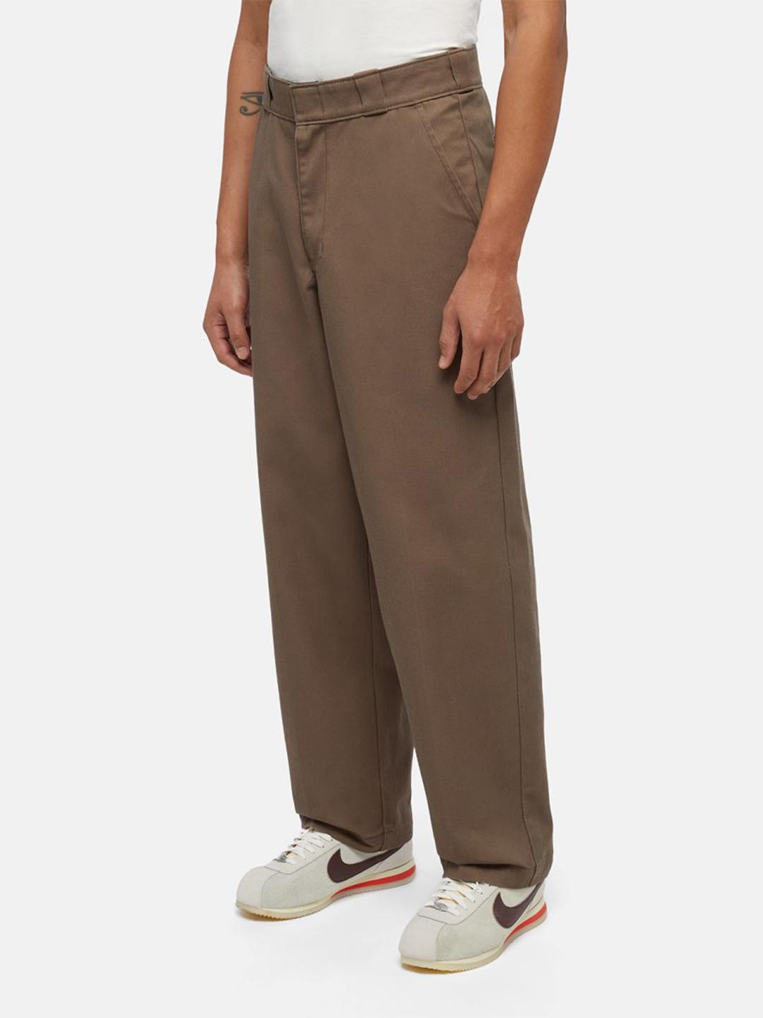 Dickies Double Knee pantaloni marrone DK0A863NMR11 MARRONE DICKIES