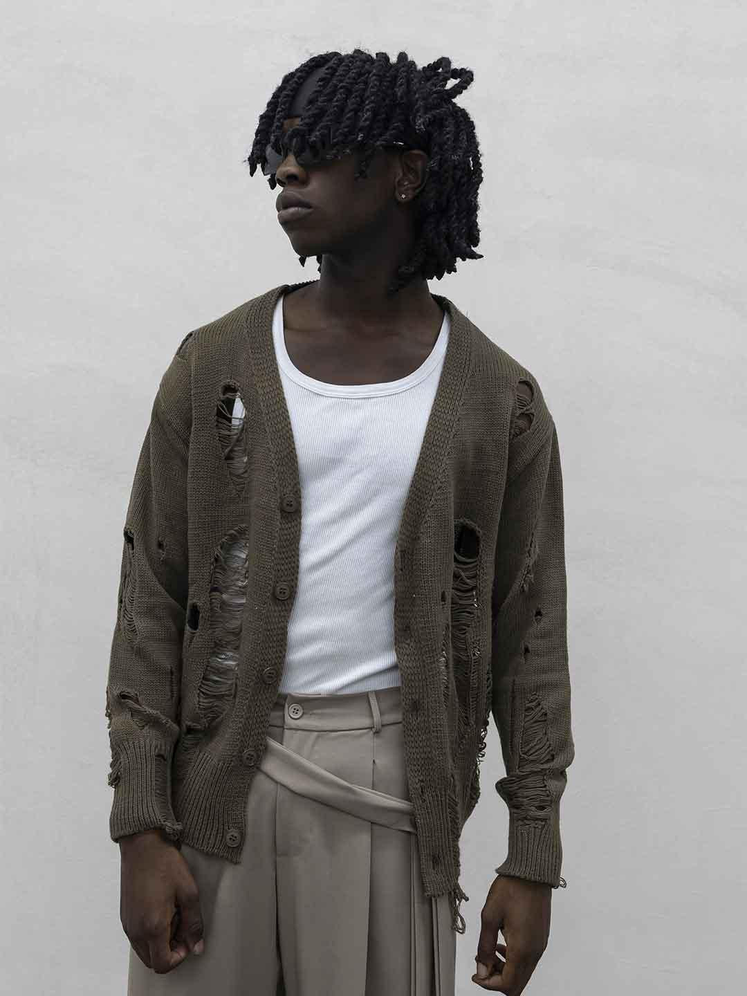 Tokyo cardigan marrone TCK005 MARRONE TOKYO