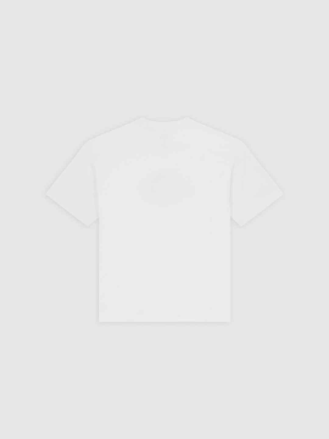 Dickies Forth Shaw t-shirt panna con logo blu DK0A87QSC481 PANNA DICKIES