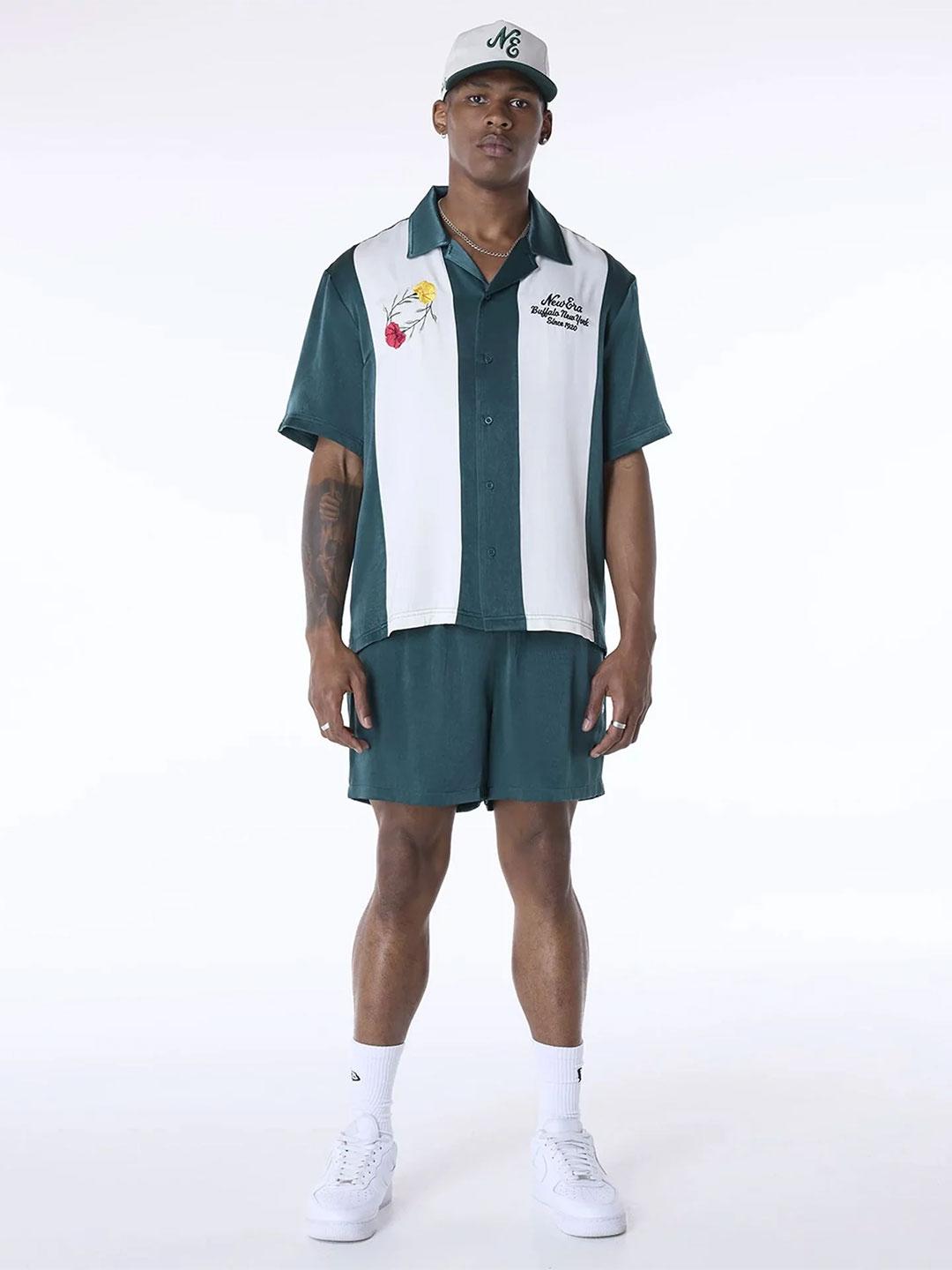 New Era bermuda verde Woven 60596617 VERDE NEW ERA