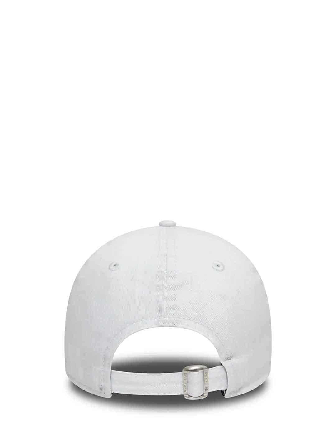 New Era 9Forty cappello bianco con logo bianco 80524868 BIANCO NEW ERA