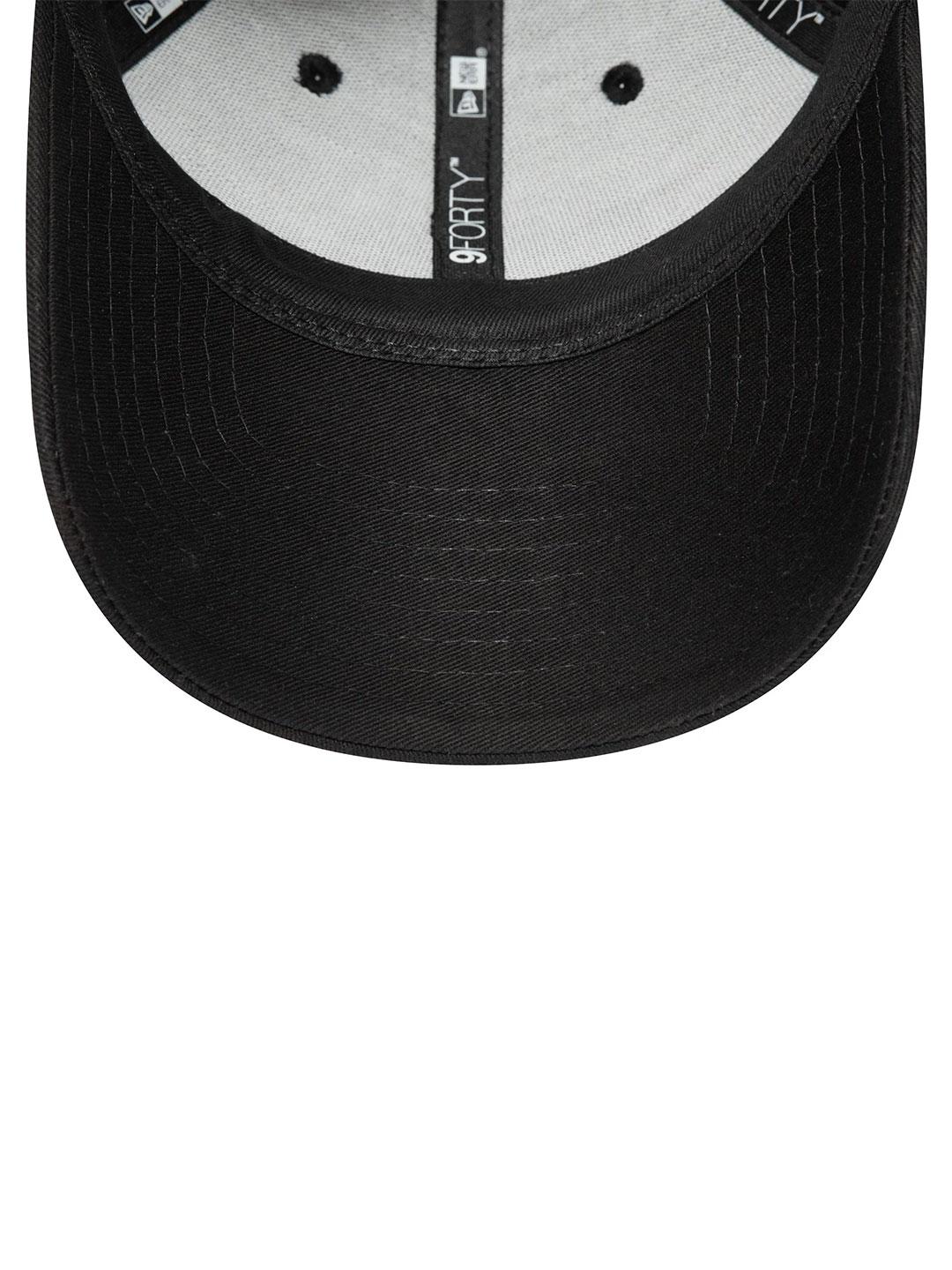 New Era 9Forty cappello nero con logo nero 80468932 NERO NEW ERA