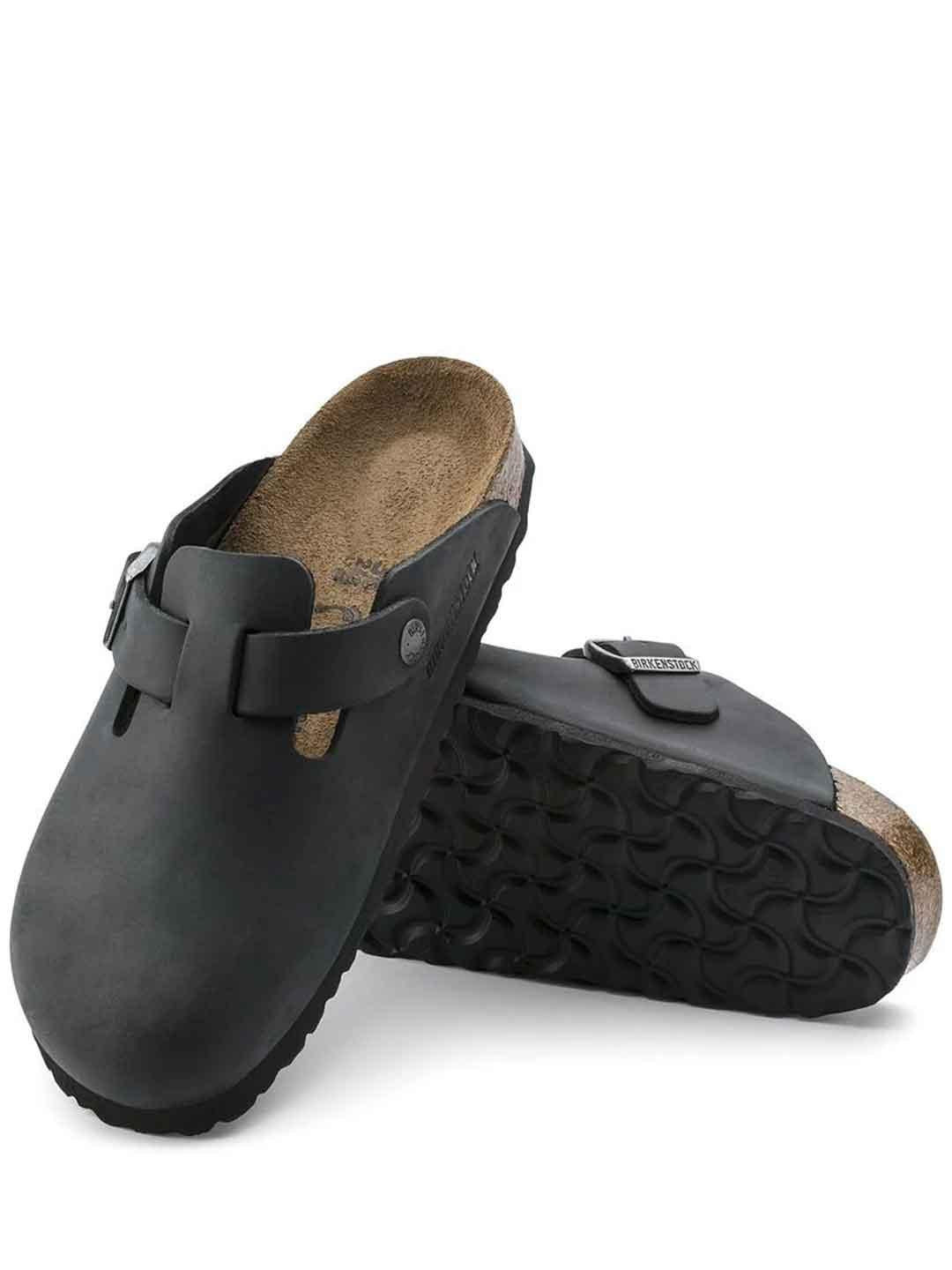 Birkenstock Boston sabot nero 0059463 NERO BIRKENSTOCK