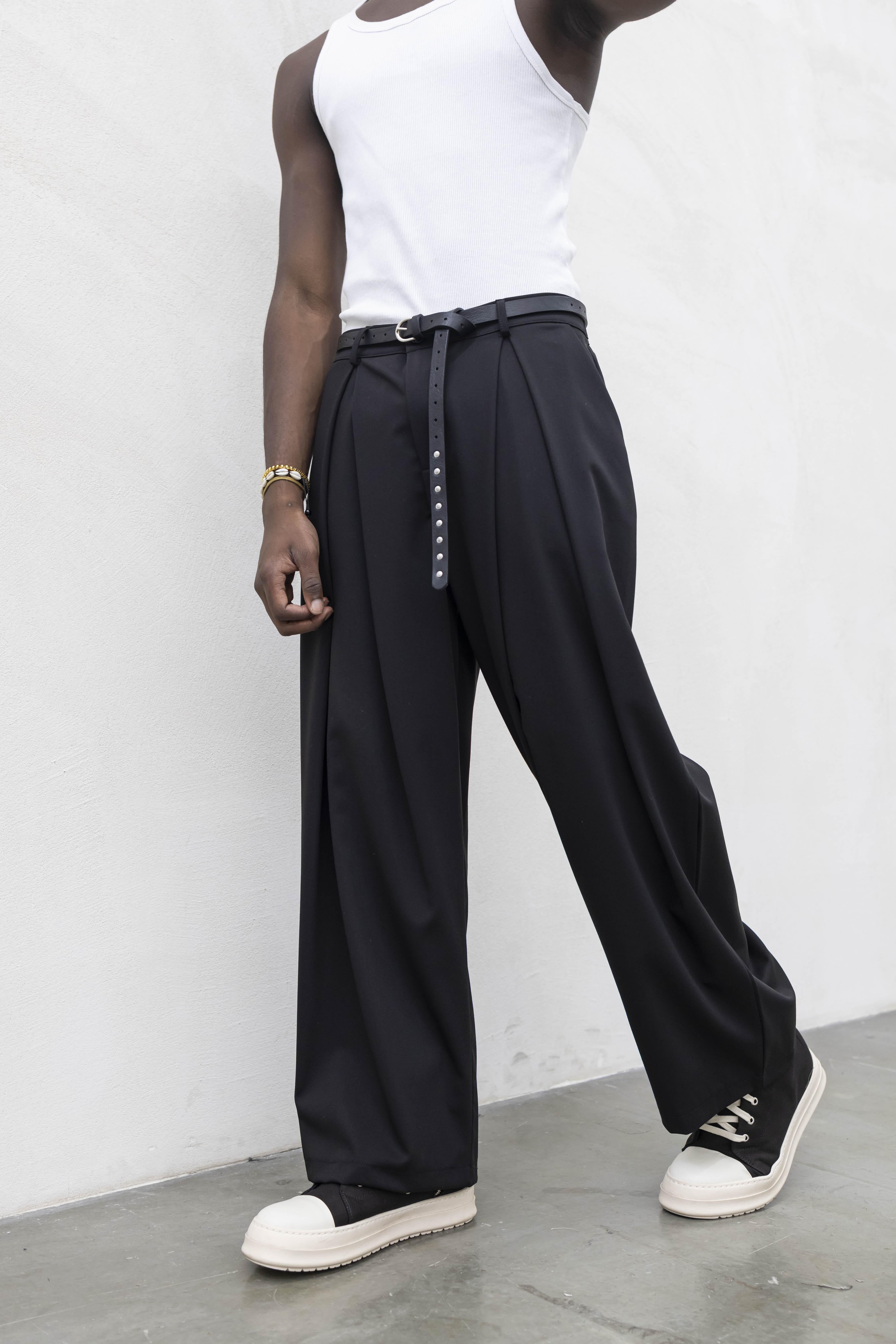 Tokyo pantaloni nero con super pences TKO005 NERO TOKYO