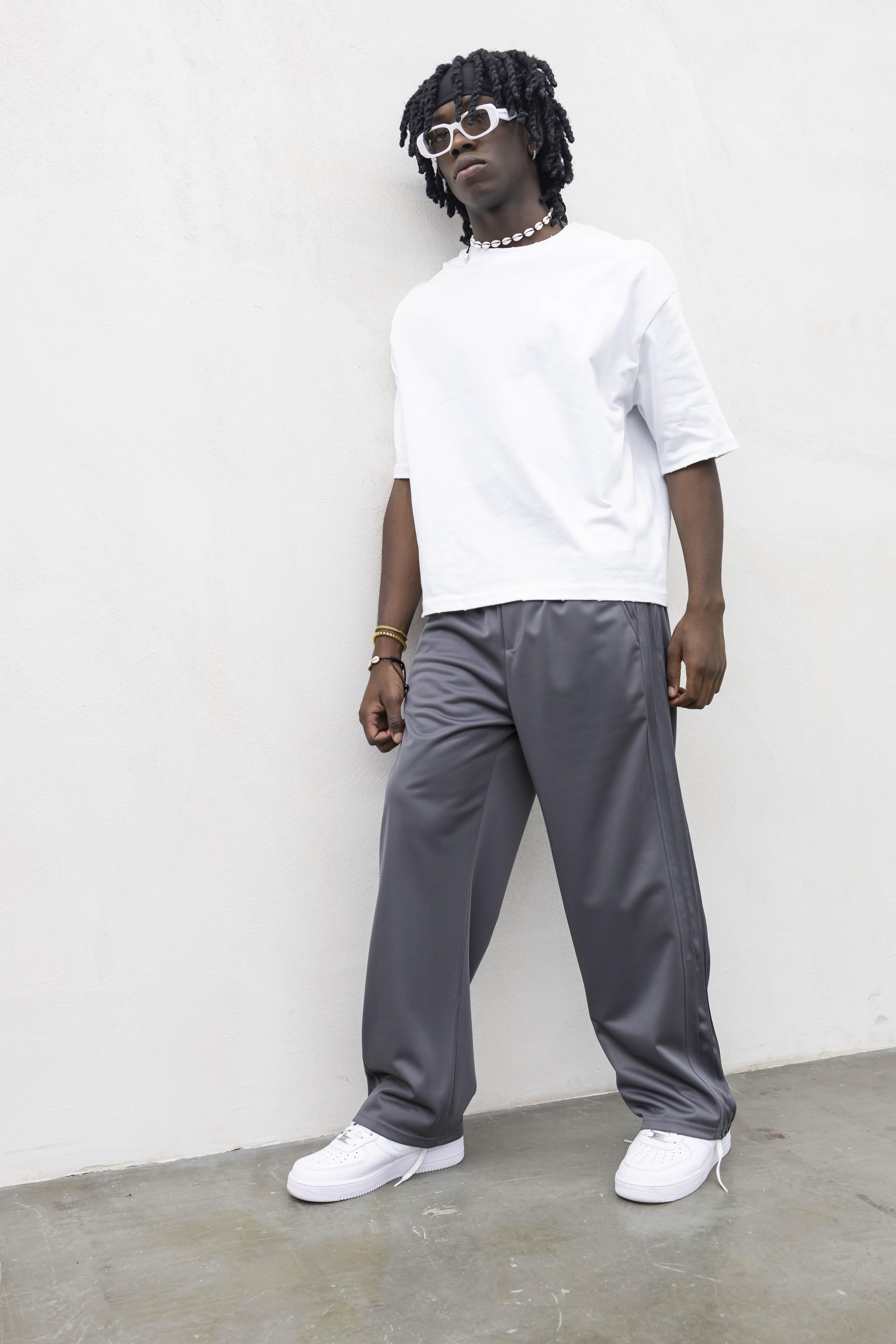 Present Day pantalone grigio acetato PRS021 GRIGIO PRESENT DAY