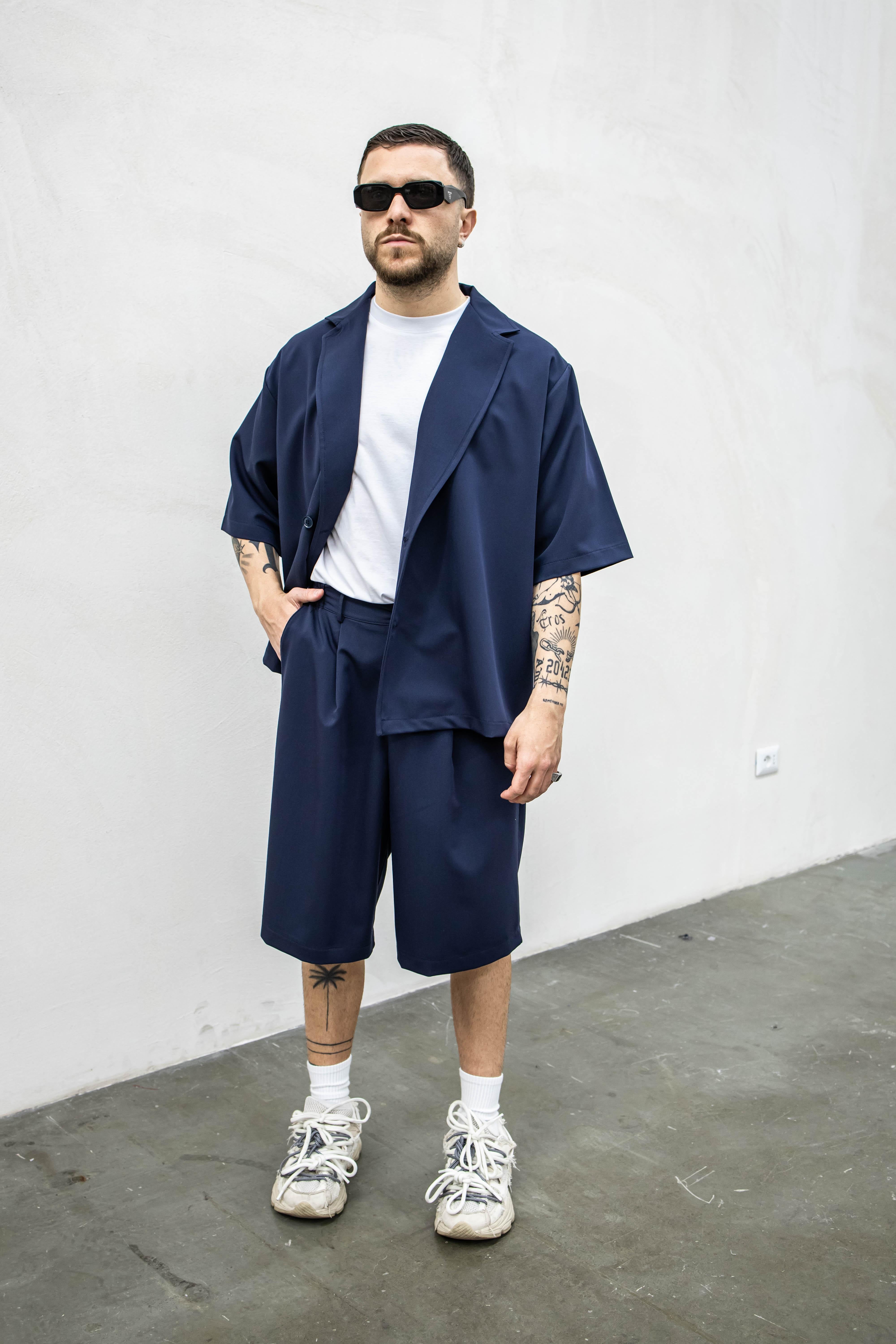 Tokyo Sun coordinato blu TKN034 BLU TOKYO