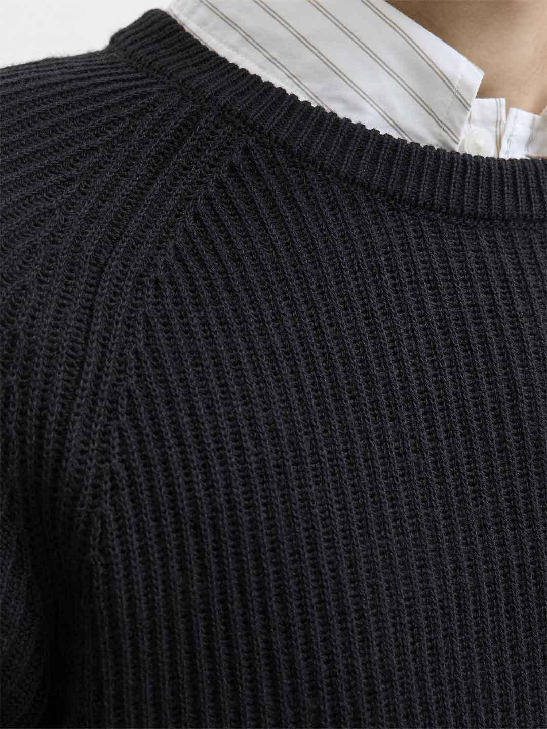 Jack & Jones maglione nero 12278916 NERO JACK & JONES