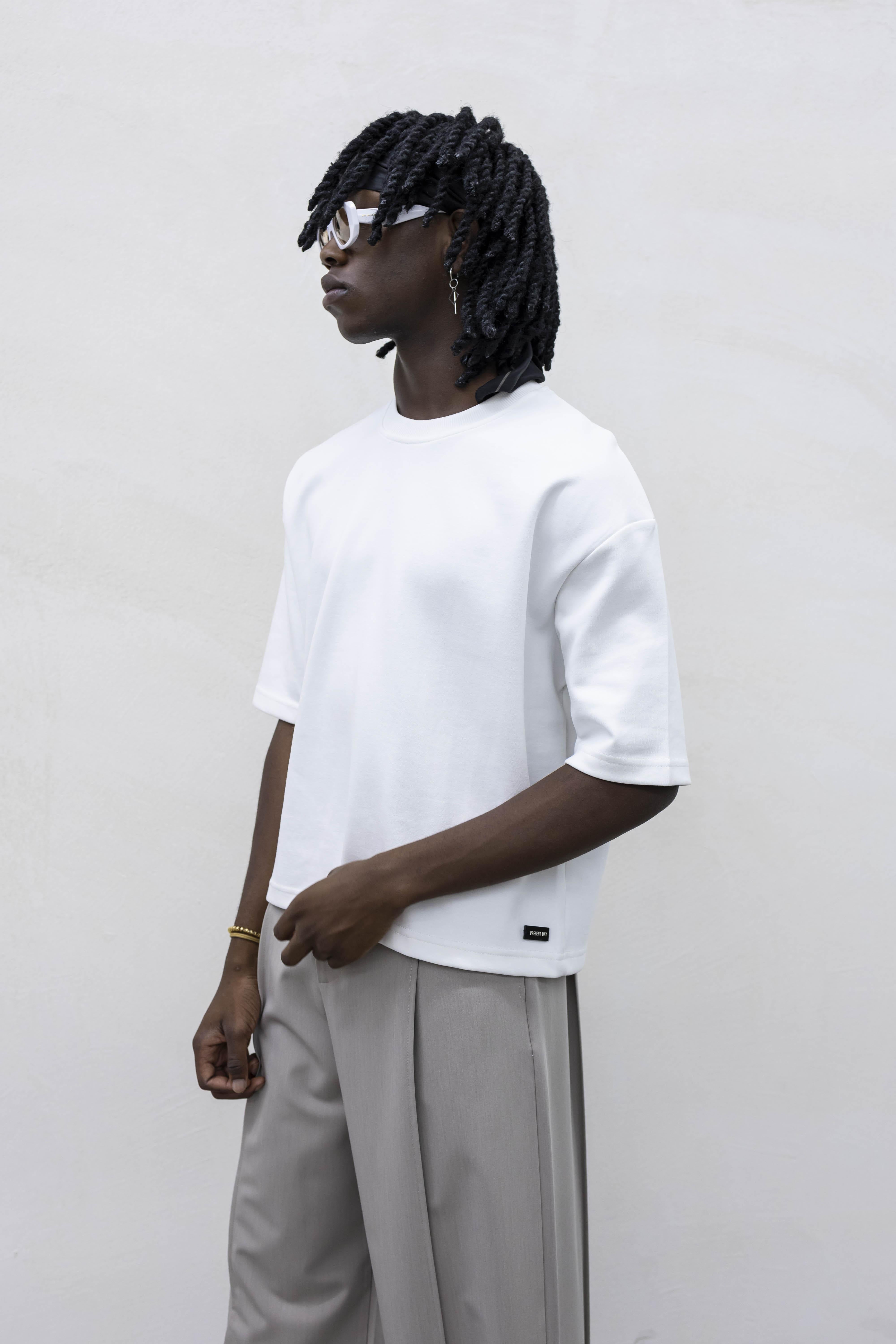 Present Day Perfect t-shirt bianco PRS011 BIANCO PRESENT DAY