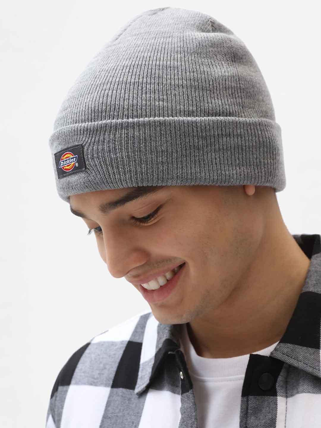 Dickies Gibsland cappello grigio con logo DK0A4X7KGYM1 GRIGIO DICKIES