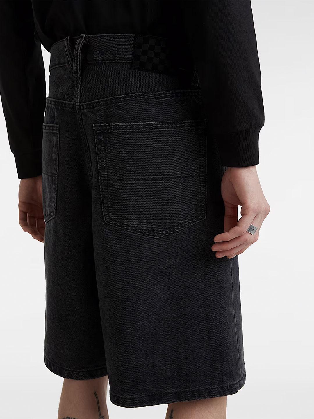 Vans t-bermuda nero in jeans VN000C9VEMQ1 NERO VANS