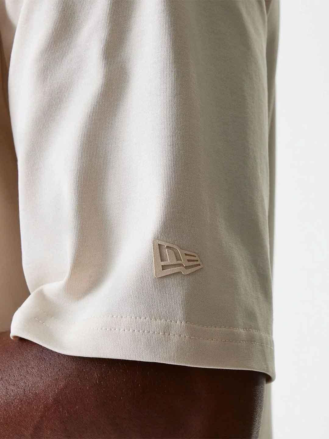 New Era t-shirt panna con logo panna 60684523 PANNA NEW ERA