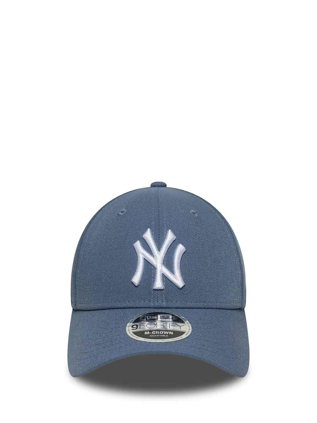 New Era 9FORTY cappello blu logo bianco 60691053 BLU NEW ERA